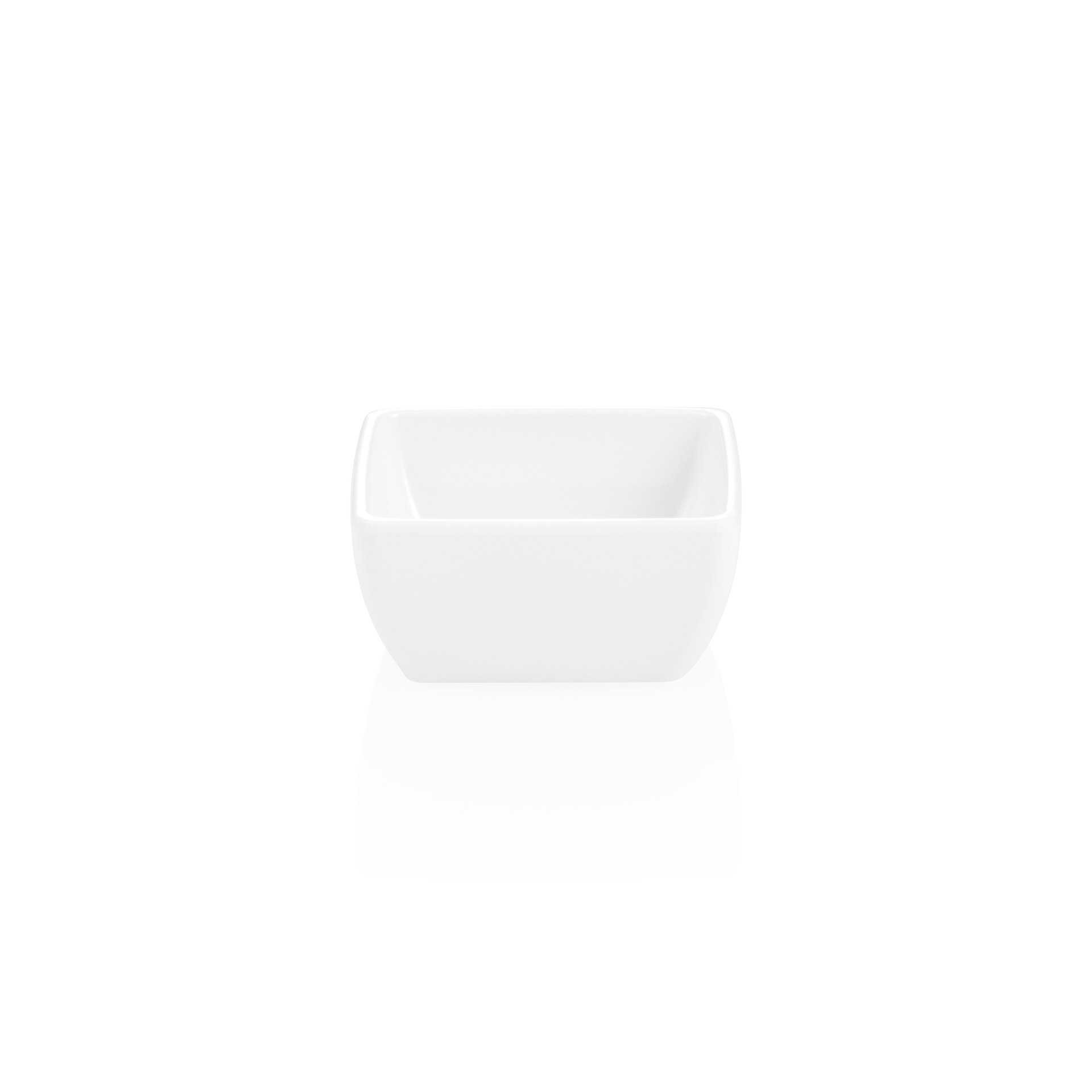 Schale DAY & NIGHT, 9 x 9 x 4 cm, weiß, Melamin Schale DAY & NIGHT, 9 x 9 x 4 cm, weiß, Melamin