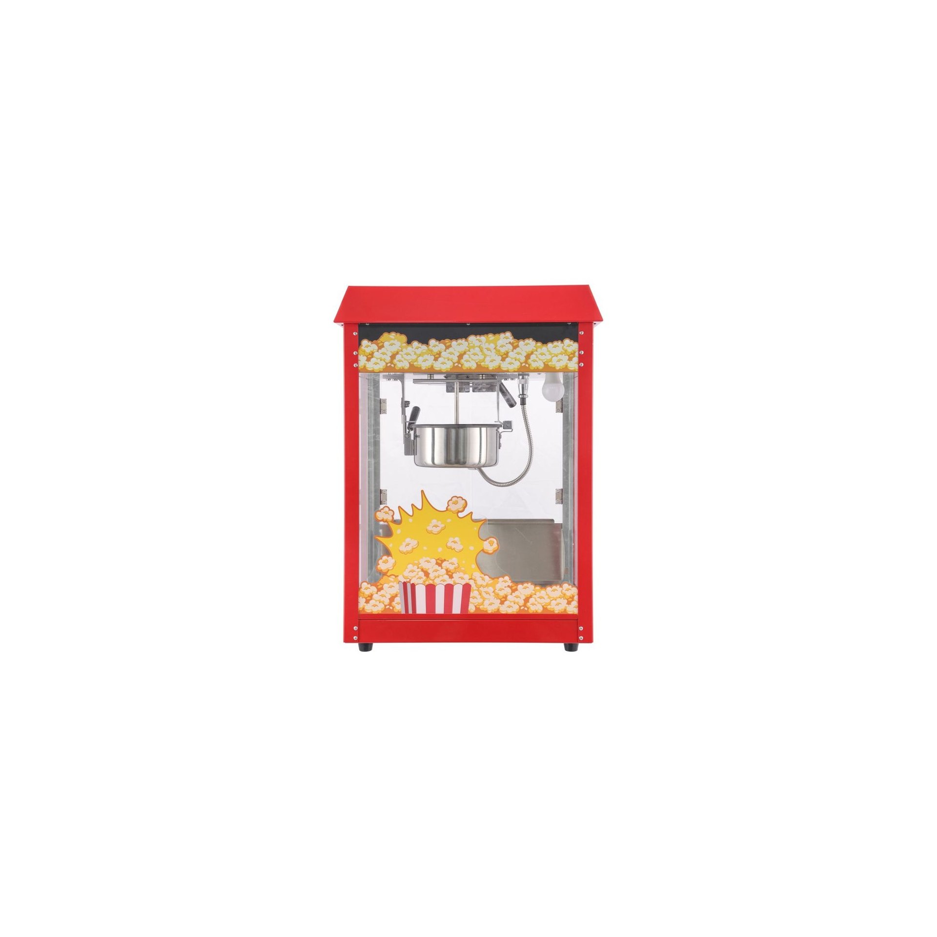 Popcorn-Maschine, Rot, 230V/1500W, 574x420x(H)778mm Popcorn-Maschine, Rot, 230V/1500W, 574x420x(H)778mm