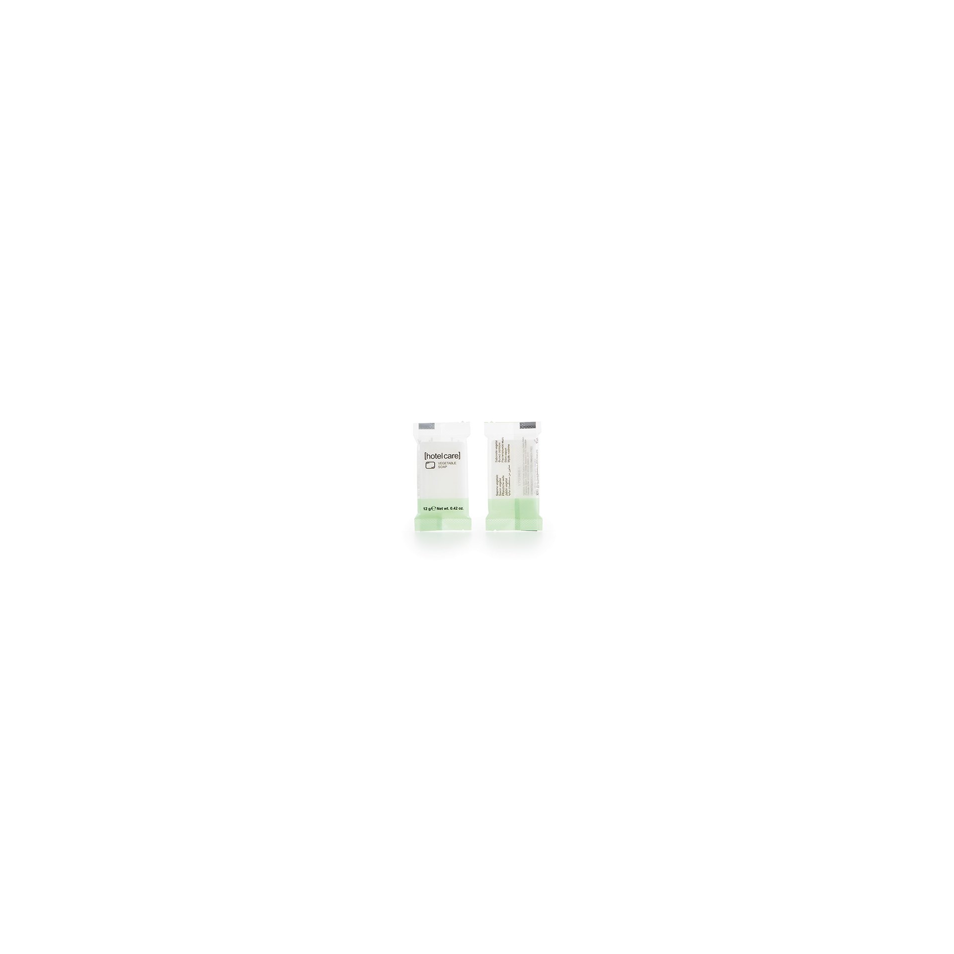 Seifen "Hotel Care" eckig 8 mm x 52 mm x 33 mm "pflanzlich" im Flow Pack
