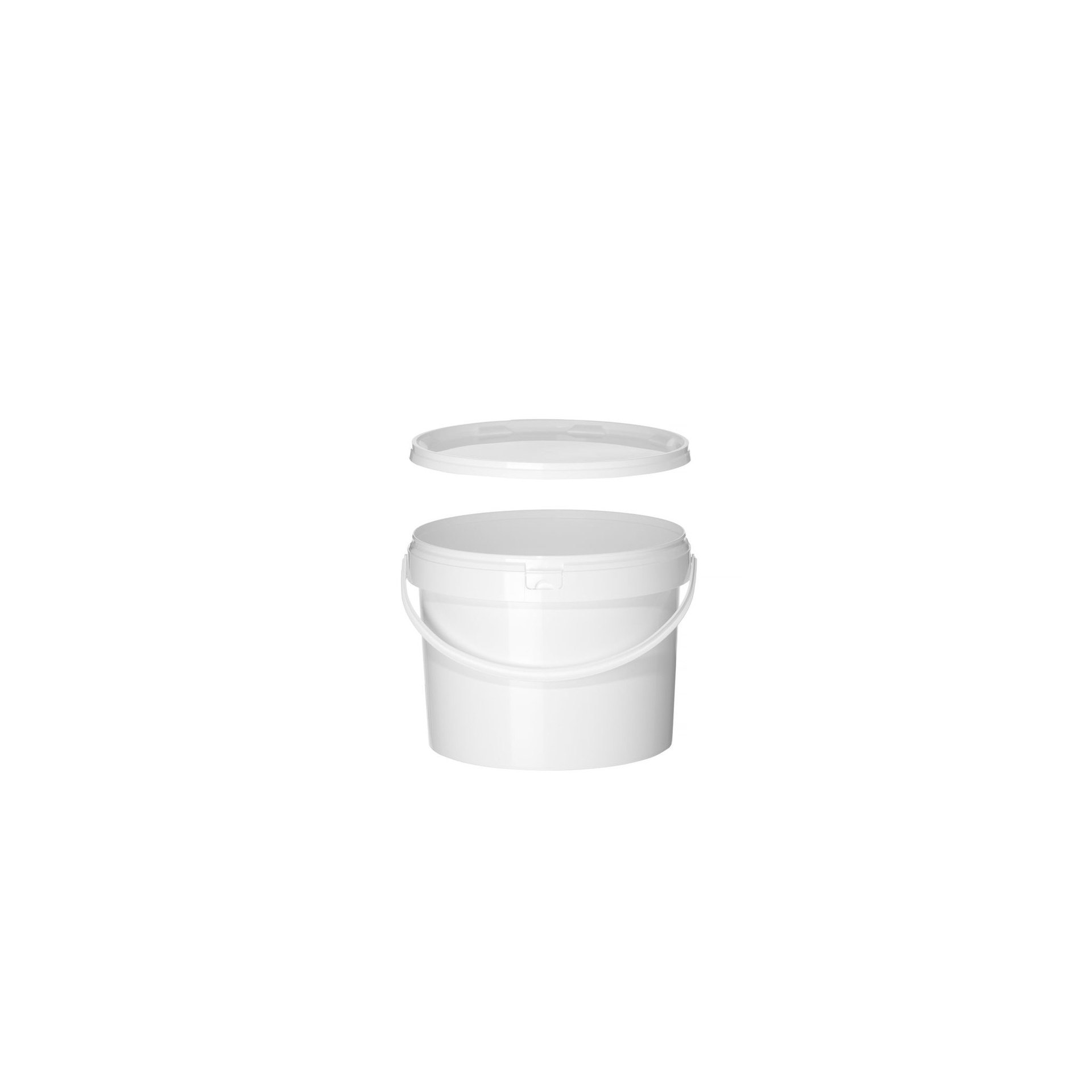 Eimer, 11,5L, Weiß, ⌀300x(H)230mm