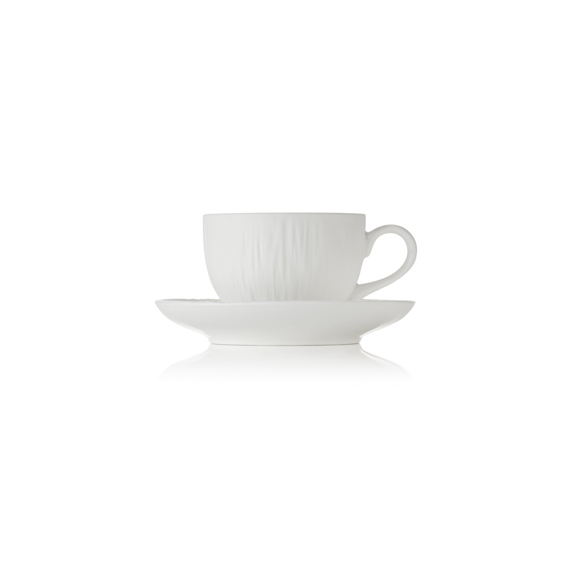 Cappuccino- und Untertasse Set MAYA SHIRO, 200 ml, weiß Cappuccino- und Untertasse Set MAYA SHIRO, 200 ml, weiß