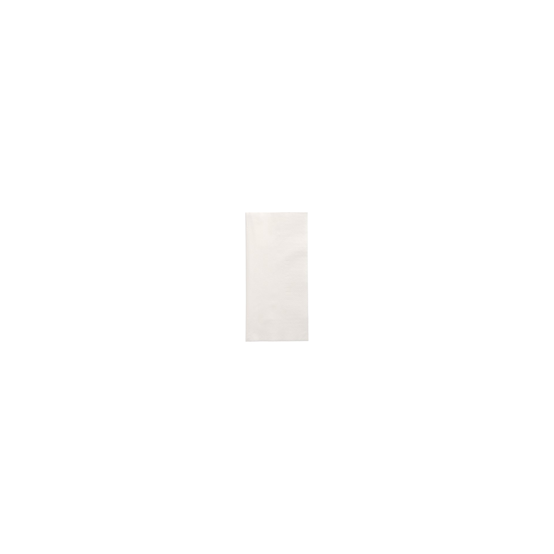 Servietten, 2-lagig 1/8-Falz 40 cm x 40 cm weiss