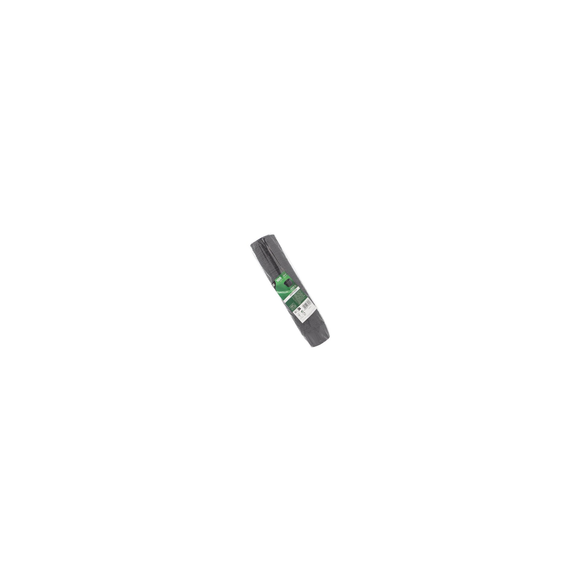 Dressingbecher, Papier 110 ml Ø 7 cm · 4,2 cm schwarz