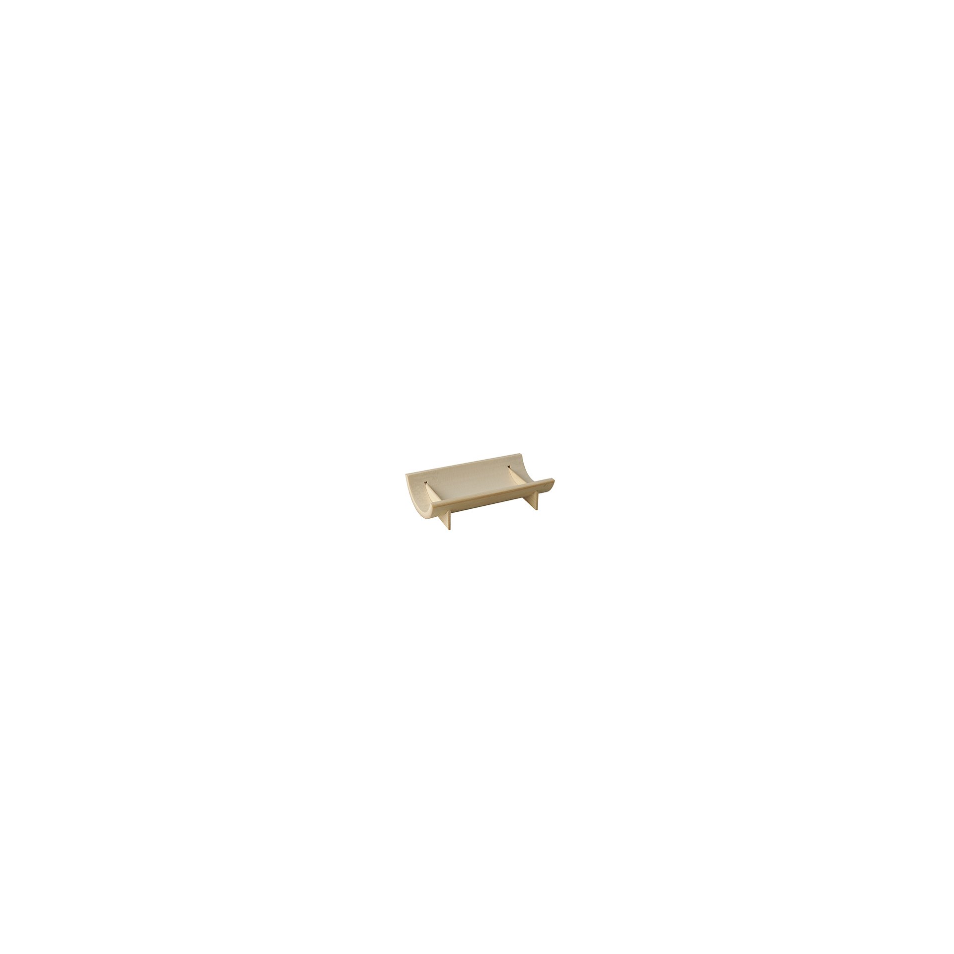 Fingerfood - Schalen, Bambus "pure" eckig 10 cm x 5,7 cm x 2,3 cm
