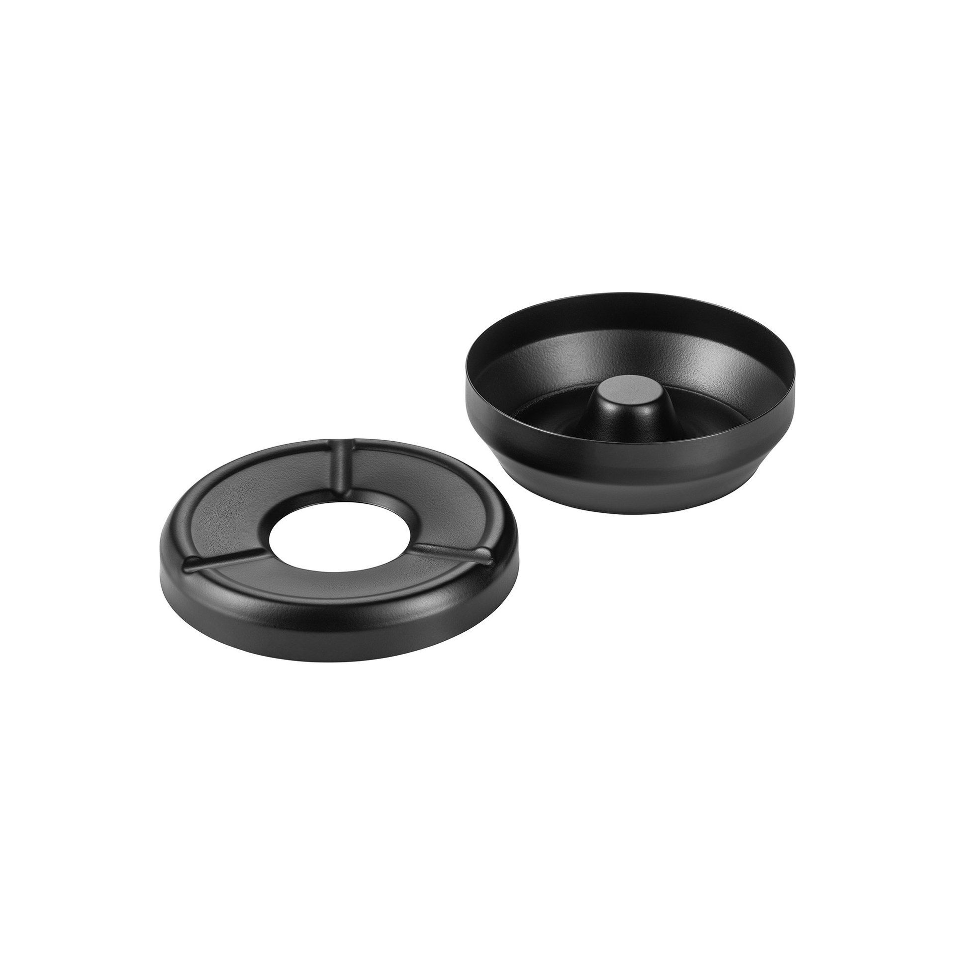Windaschenbecher Ø 12,5 cm schwarz Edelstahl Windaschenbecher Ø 12,5 cm schwarz Edelstahl