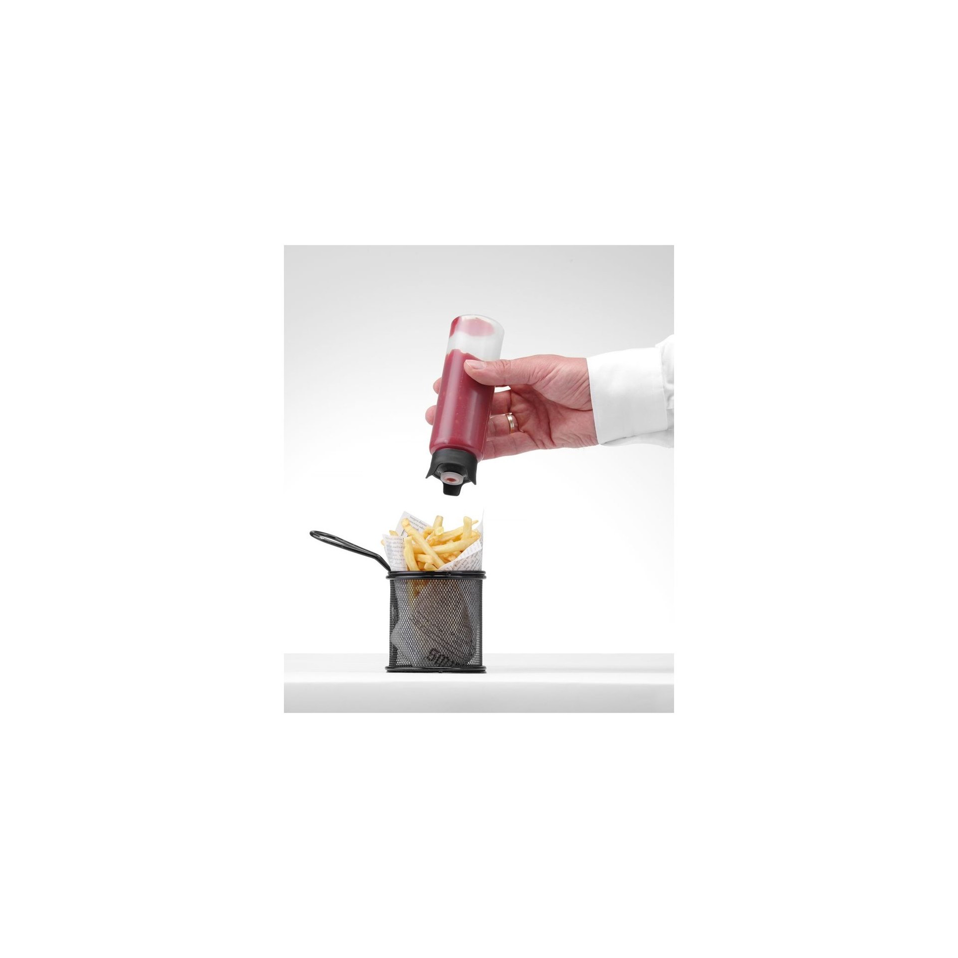 Spenderflasche, tropffrei, designed by Robert Bronwasser, 0,23L, ⌀50x(H)160mm