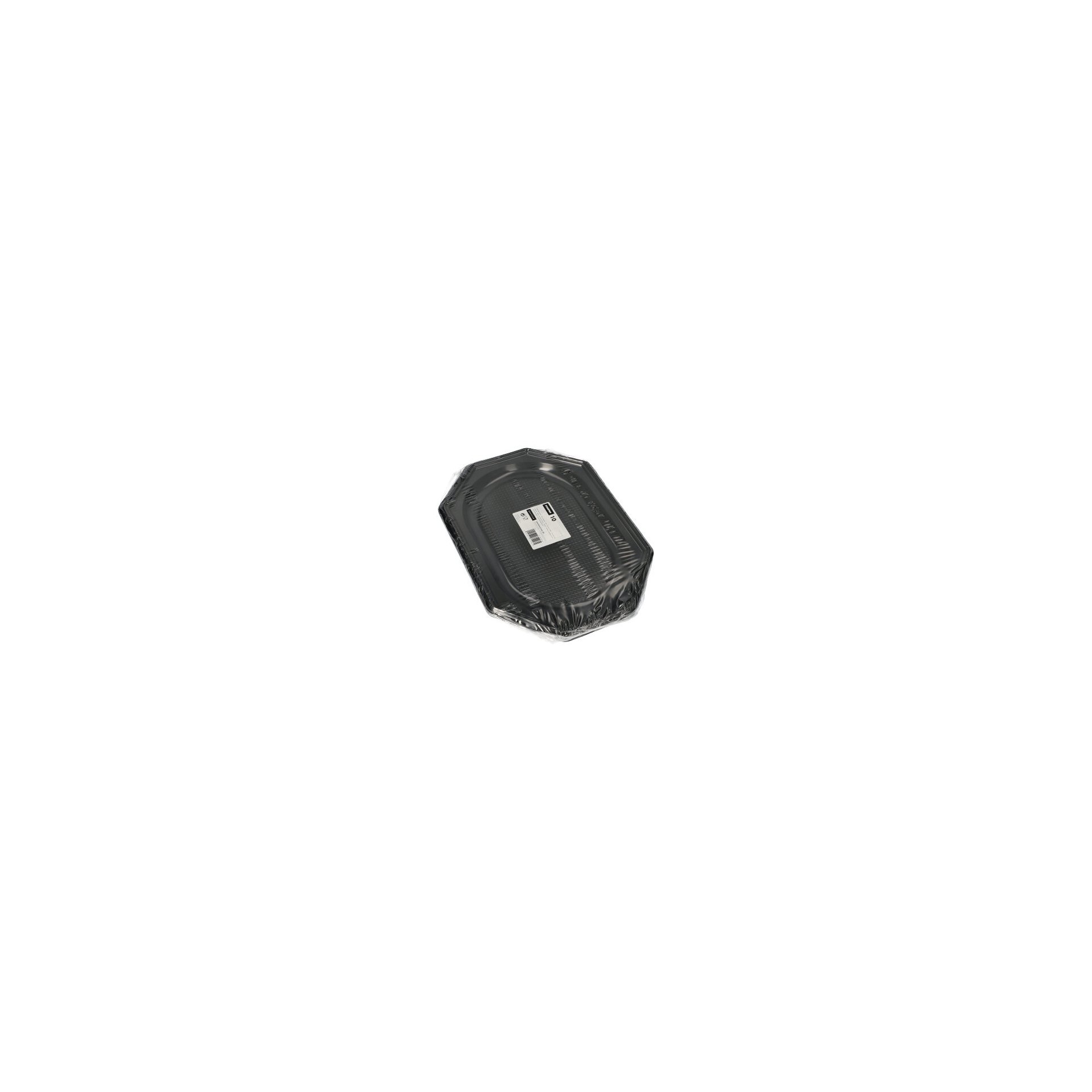 Servierplatten, PET 35 cm x 25 cm schwarz