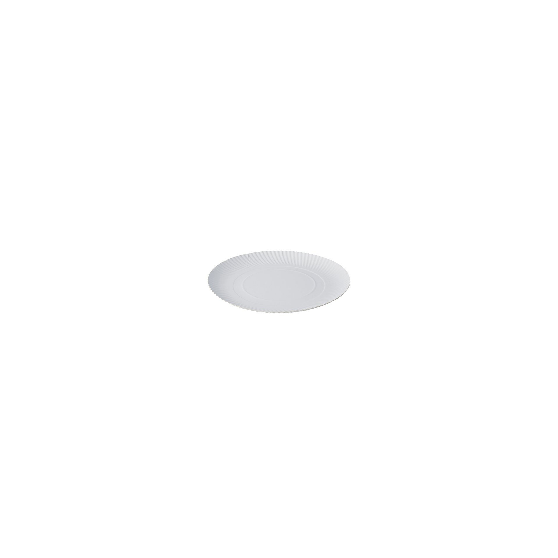 Teller, Pappe "pure" rund Ø 34 cm · 3 cm weiss Teller, Pappe "pure" rund Ø 34 cm · 3 cm weiss