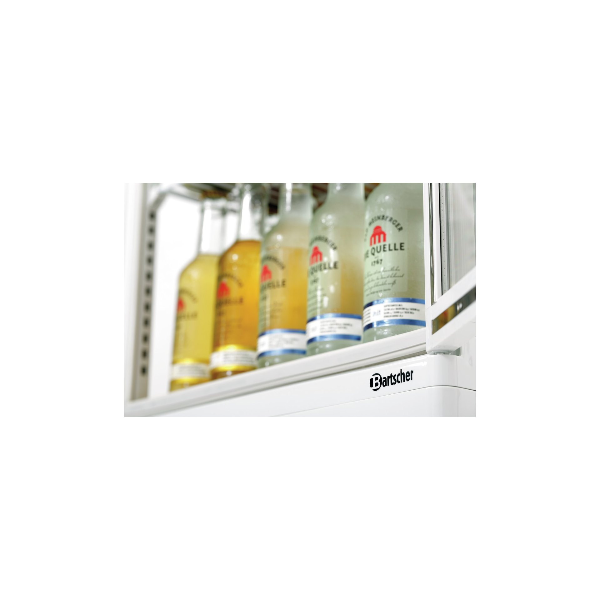 Mini-Kühlvitrine 78L, weiß Mini-Kühlvitrine 78L, weiß