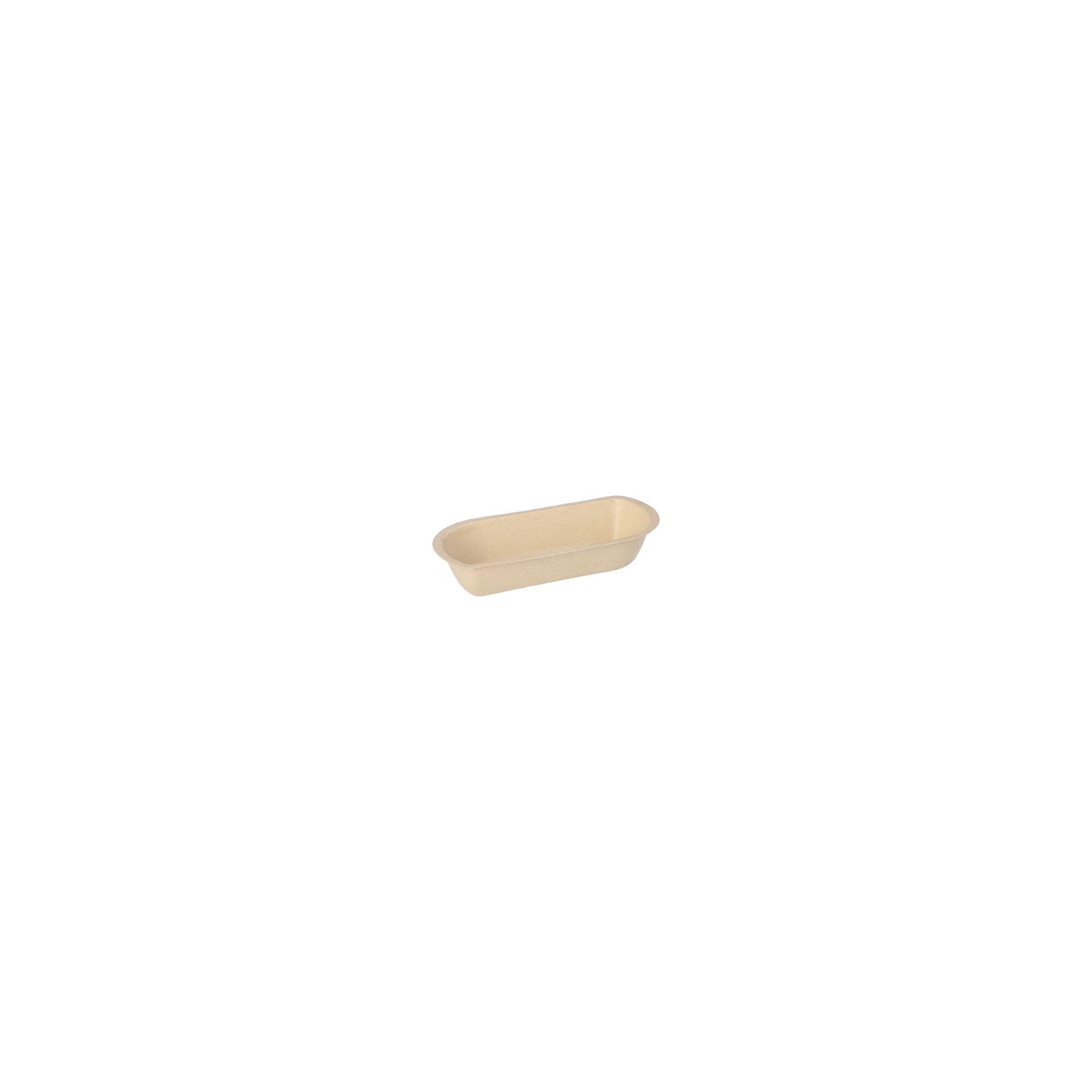 Snacktrays Zuckerrohr 3,1 cm x 7,6 cm x 15,4 cm natur