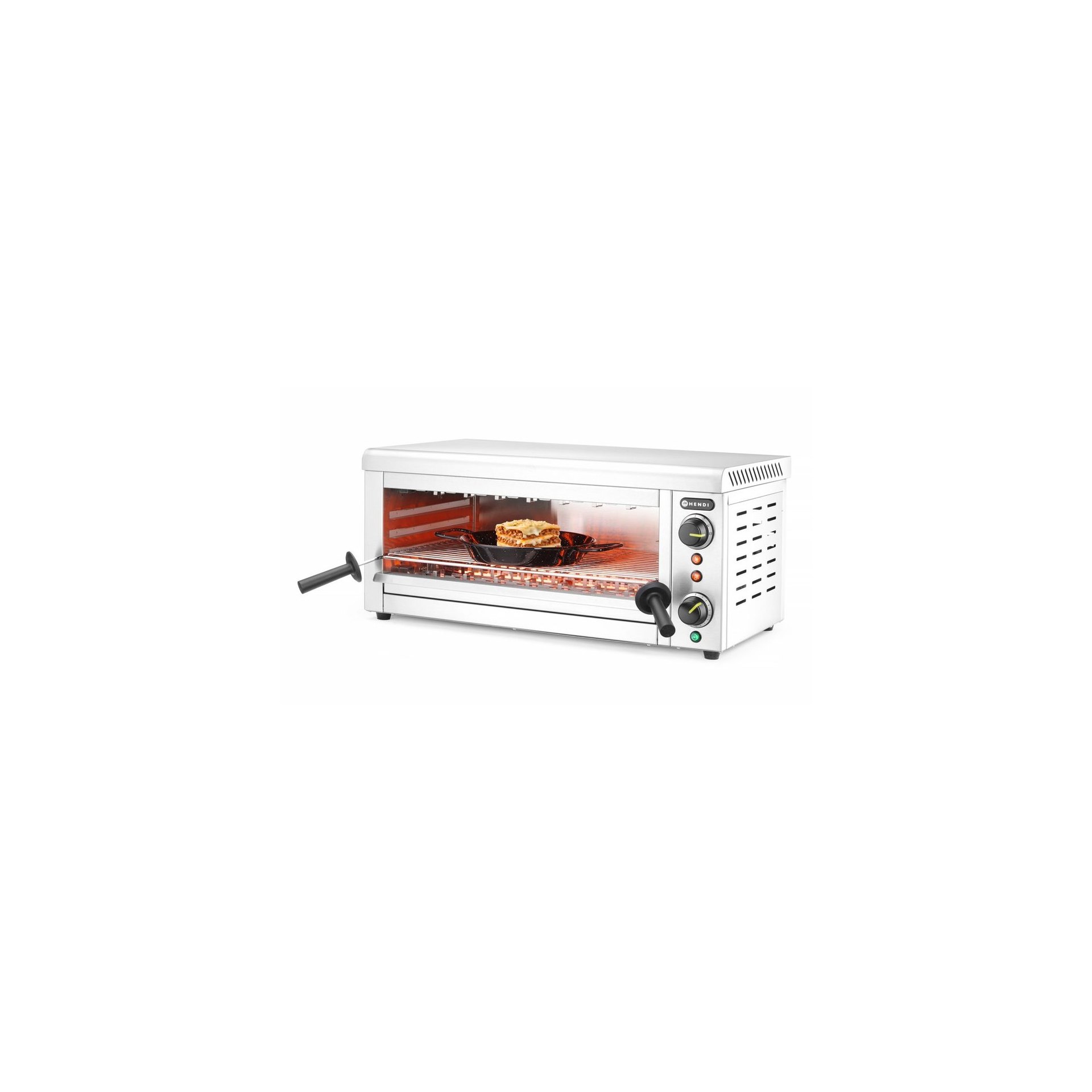 Salamander mit Quarz-Infrarotheizelement, 230V/3645W, 689x397x(H)318mm