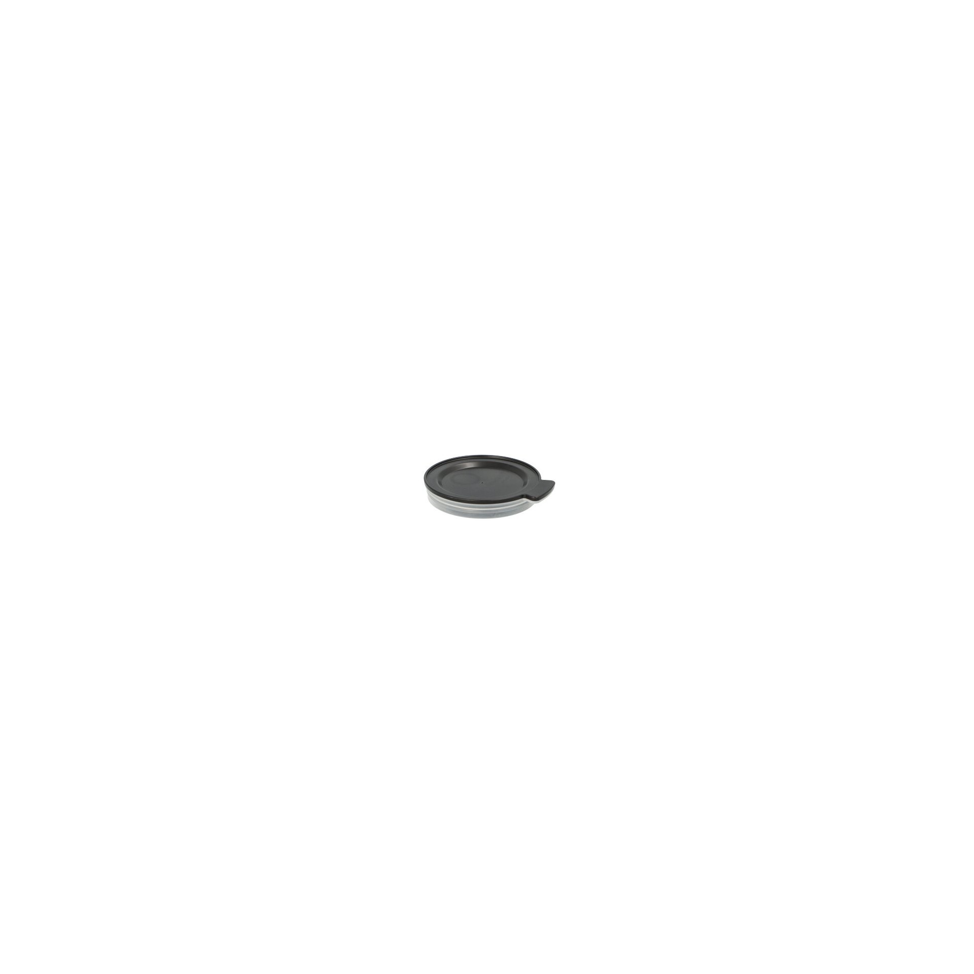 "Circulware" Mehrweg-Deckel für Trinkbecher PP rund Ø 8 cm · 1,5 cm schwarz "Circulware" Mehrweg-Deckel für Trinkbecher PP rund Ø 8 cm · 1,5 cm schwarz