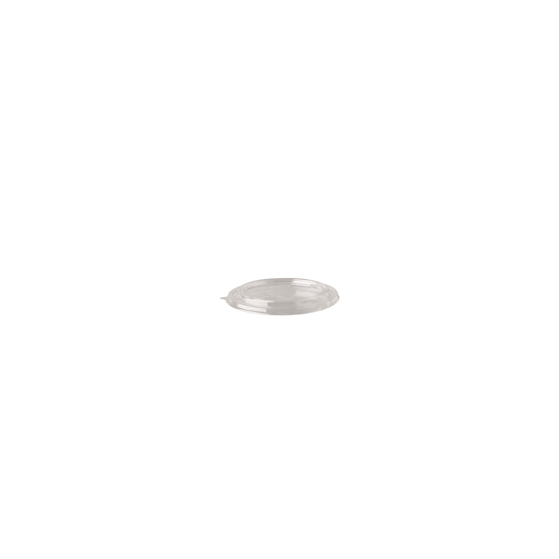 Deckel für Salatschalen, PLA rund Ø 15 cm · 2 cm klar Deckel für Salatschalen, PLA rund Ø 15 cm · 2 cm klar