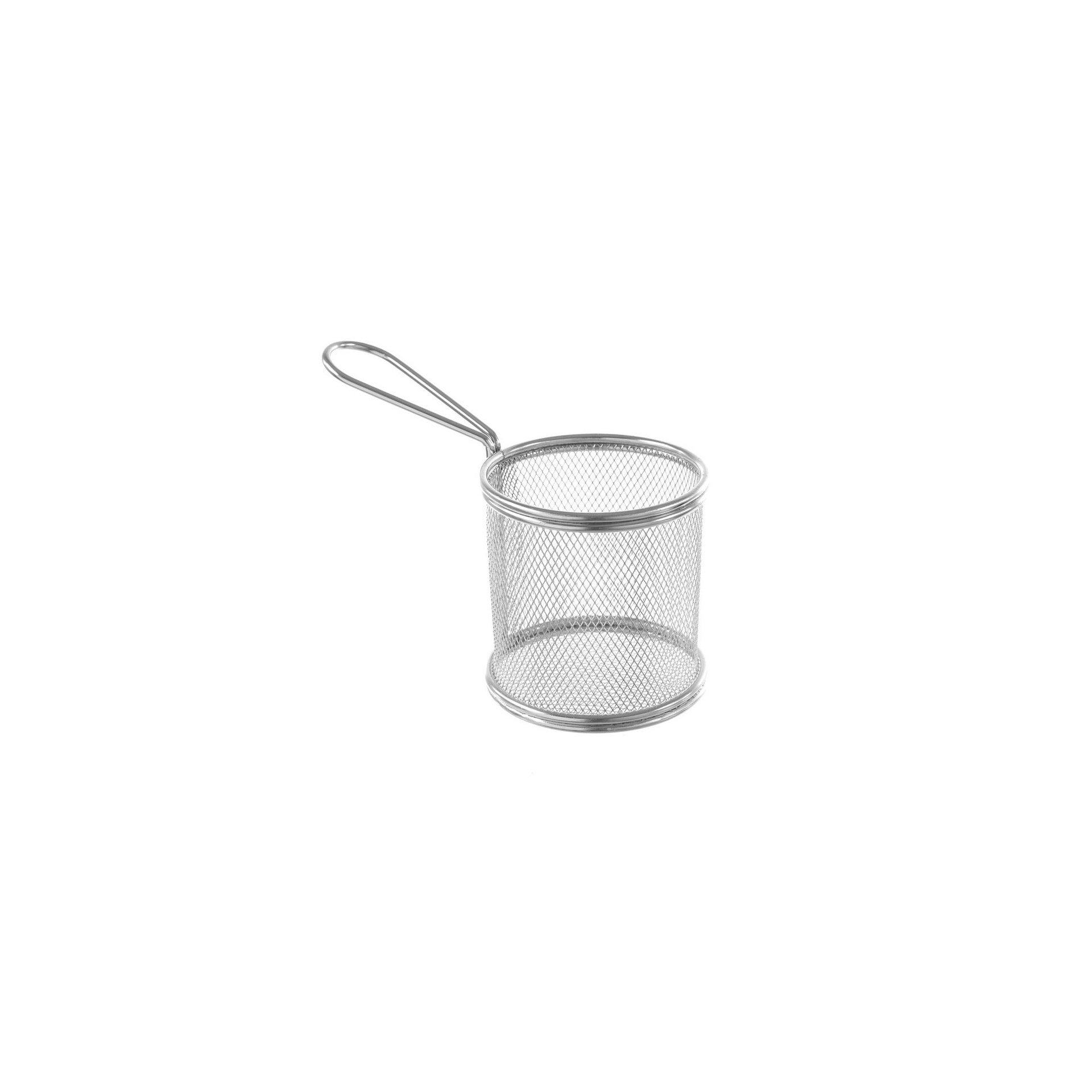 Miniatur-Snack-Frittierkörbe, 90x90x(H)90mm Miniatur-Snack-Frittierkörbe, 90x90x(H)90mm