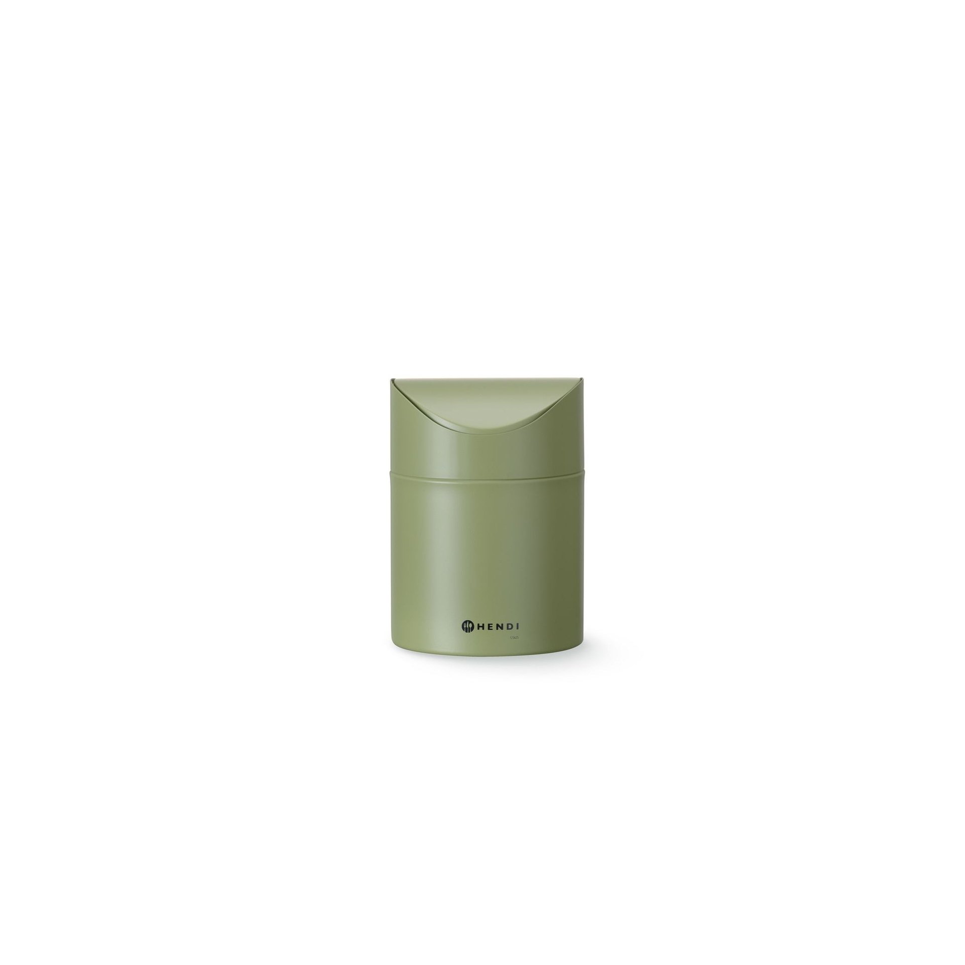 Tischabfalleimer 1,2L, Grün, ⌀120x(H)165mm Tischabfalleimer 1,2L, Grün, ⌀120x(H)165mm