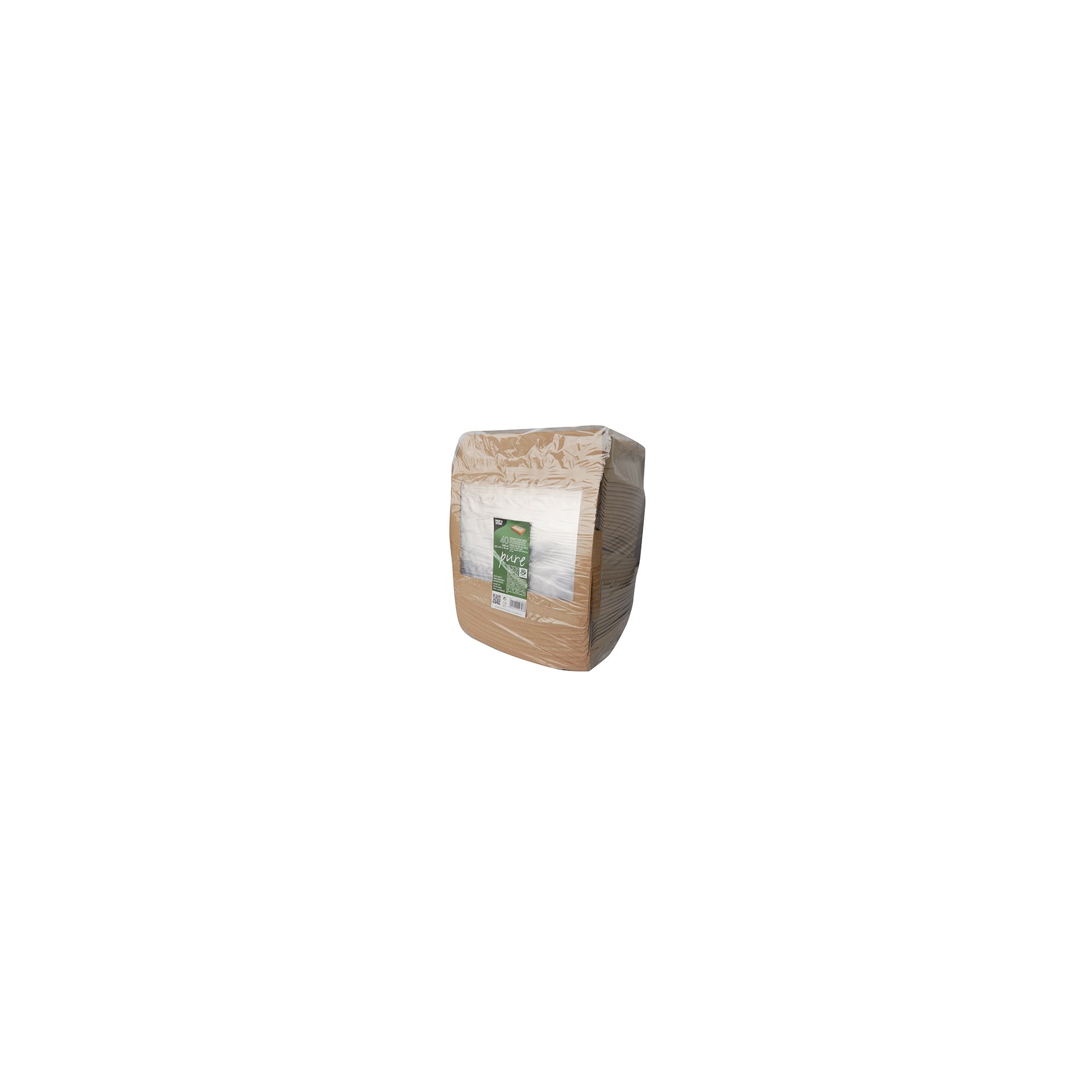 Feinkostboxen Pappe "pure" eckig 1500 ml 4,5 cm x 21 cm x 16 cm braun "100% Fair" Feinkostboxen Pappe "pure" eckig 1500 ml 4,5 cm x 21 cm x 16 cm braun "100% Fair"