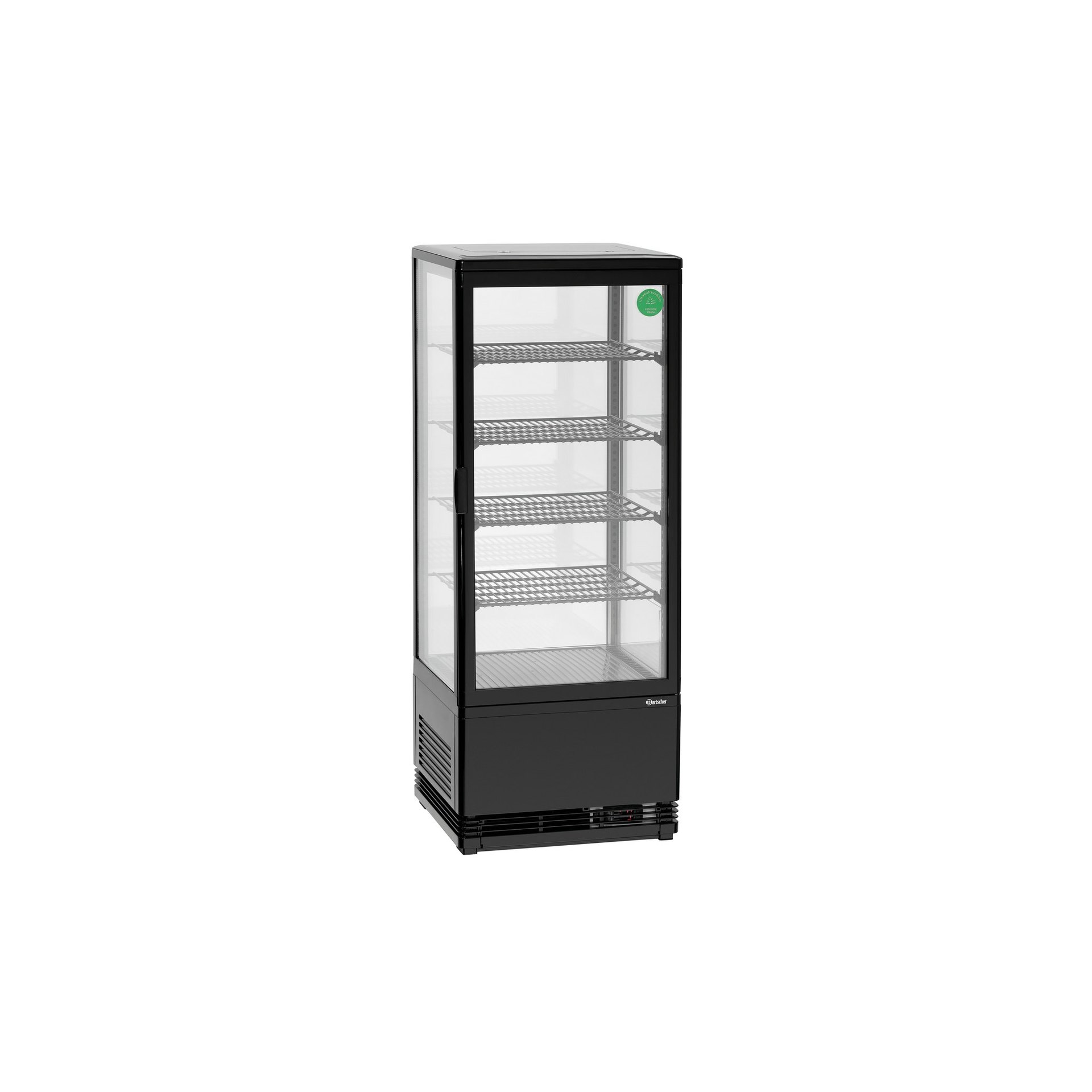 Mini-Kühlvitrine 98L-SW Mini-Kühlvitrine 98L-SW