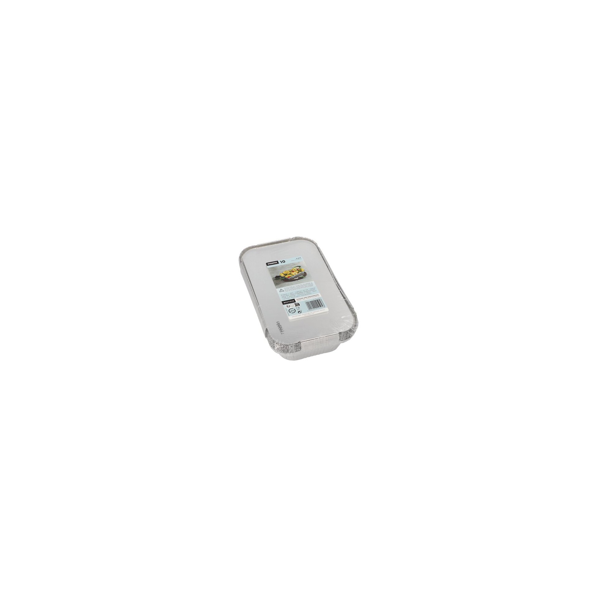 Schalen, Alu + Einlegedeckel, PP-beschichtet eckig 0,65 l 3,4 cm x 13 cm x 22 cm für Lasagne Schalen, Alu + Einlegedeckel, PP-beschichtet eckig 0,65 l 3,4 cm x 13 cm x 22 cm für Lasagne