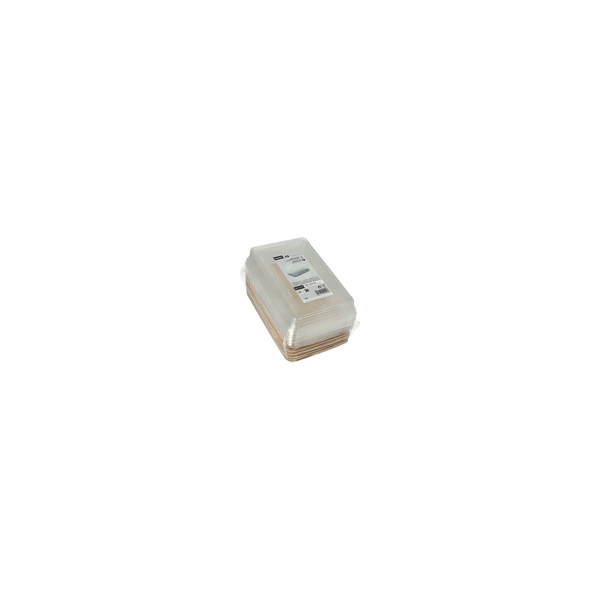 Sushi-Schalen Palmblatt eckig 200 ml 4,4 cm x 22 cm x 14,2 cm natur mit rPET Deckel "Kombipack" Sushi-Schalen Palmblatt eckig 200 ml 4,4 cm x 22 cm x 14,2 cm natur mit rPET Deckel "Kombipack"