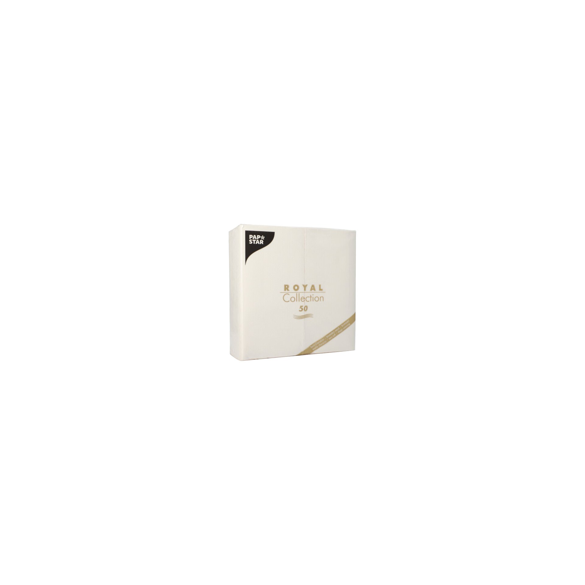 Servietten "ROYAL Collection" 1/8-Falz 40 cm x 40 cm weiss Servietten "ROYAL Collection" 1/8-Falz 40 cm x 40 cm weiss