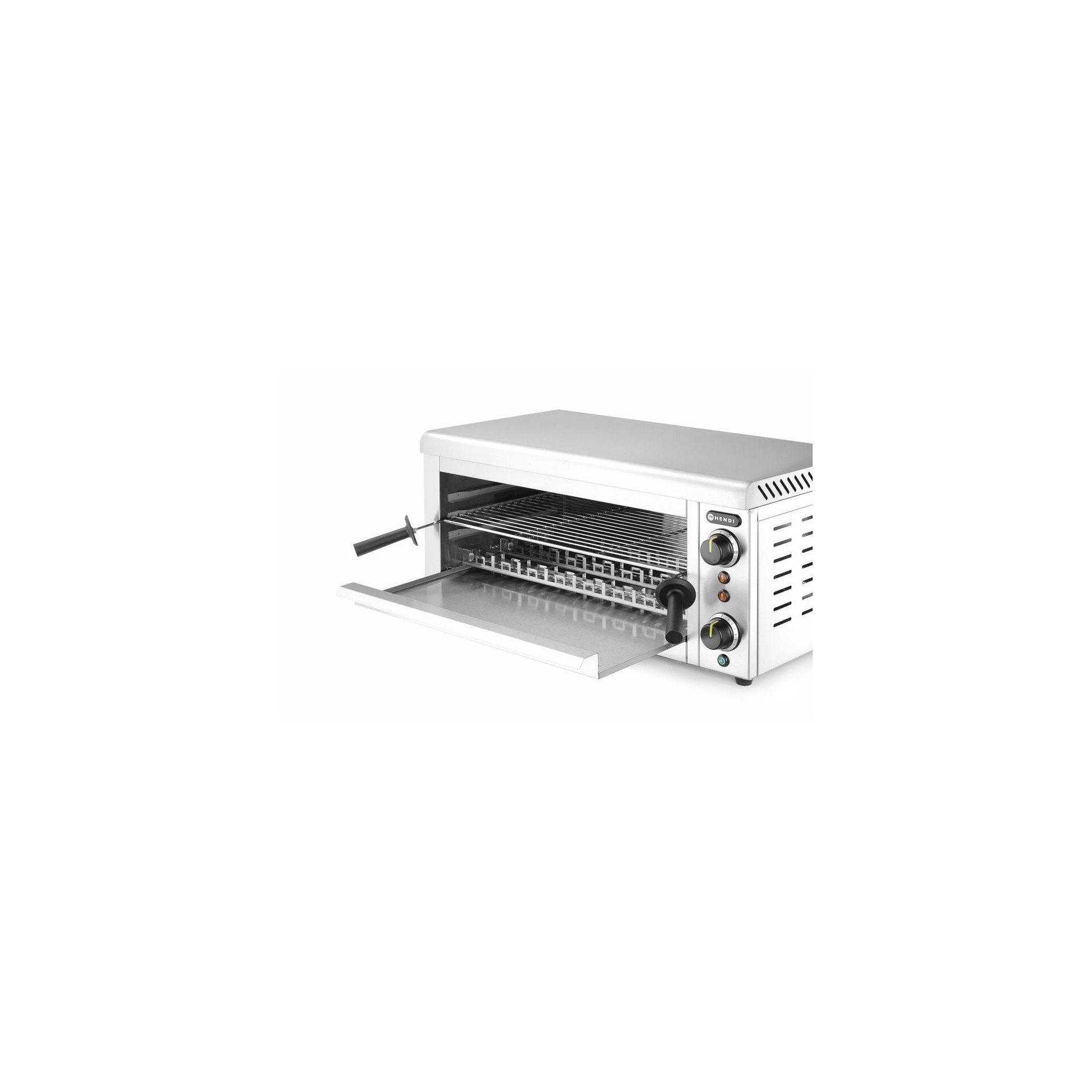 Salamander mit Quarz-Infrarotheizelement, 230V/3645W, 689x397x(H)318mm Salamander mit Quarz-Infrarotheizelement, 230V/3645W, 689x397x(H)318mm