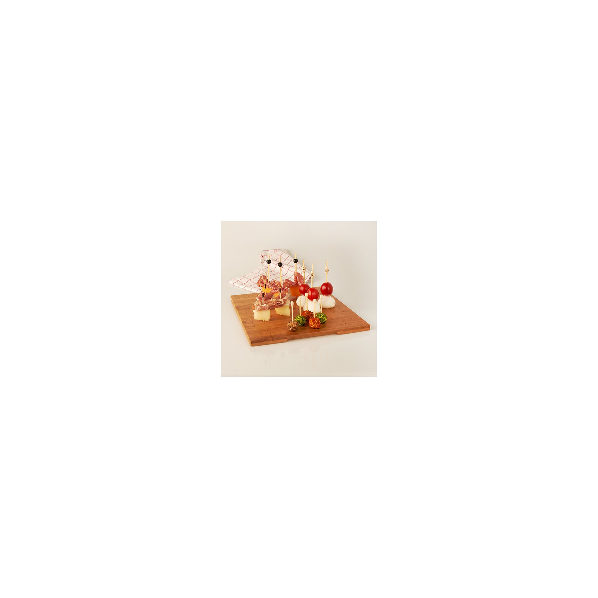 Tray für Fingerfood-Picker, Bambus "pure" 25 cm x 30 cm Tray für Fingerfood-Picker, Bambus "pure" 25 cm x 30 cm