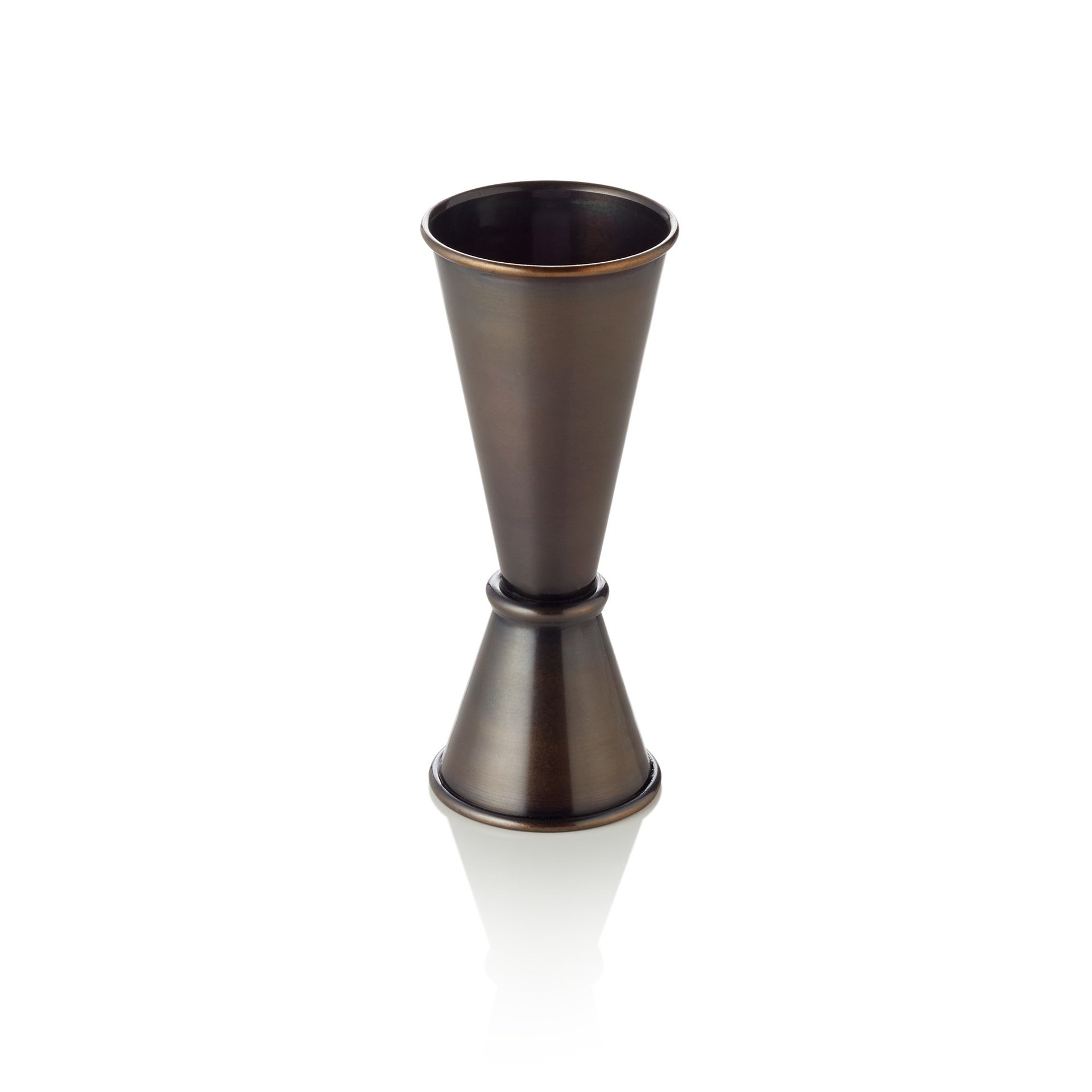 Jigger, Ø 4,5 cm, Höhe 11,5 cm, 2,5/5 cl, antique Jigger, Ø 4,5 cm, Höhe 11,5 cm, 2,5/5 cl, antique