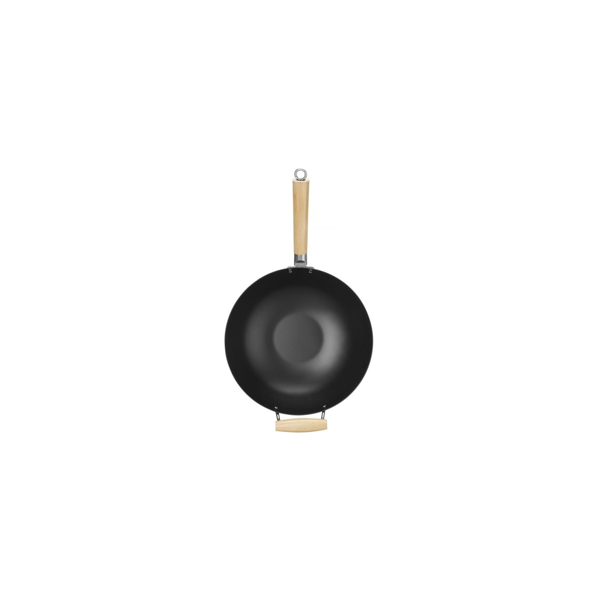 Wok mit Holzgriff, ⌀324x565mm