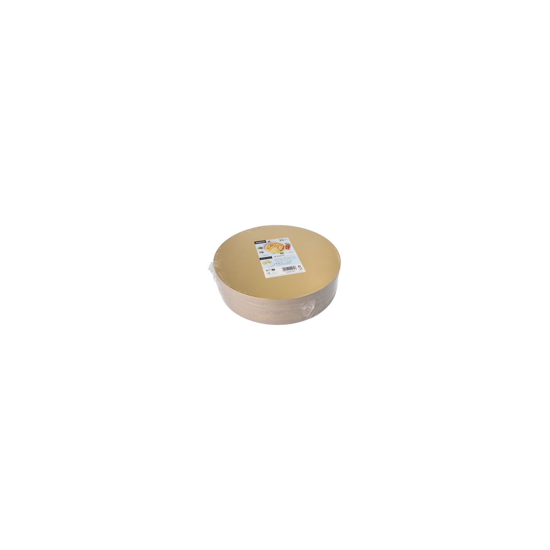 Tortenplatten rund Ø 30 cm · 0,3 cm gold/silber Tortenplatten rund Ø 30 cm · 0,3 cm gold/silber
