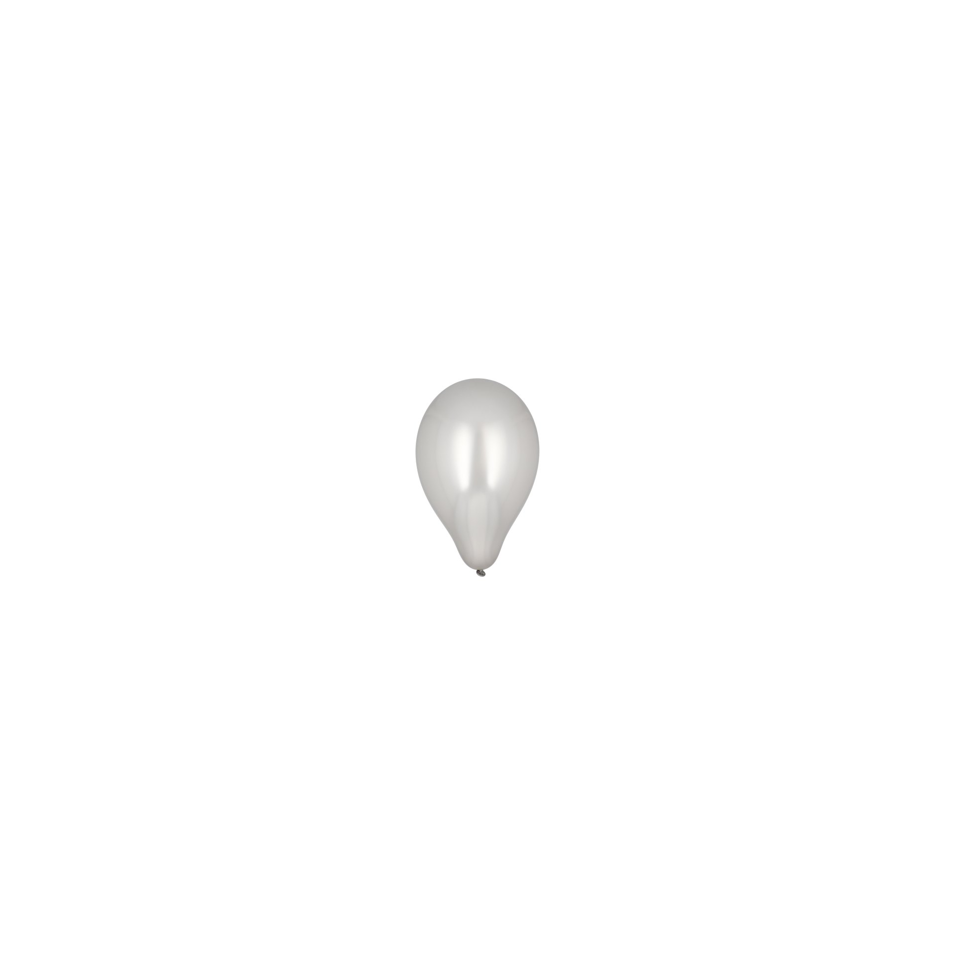Luftballons Ø 25 cm silber Luftballons Ø 25 cm silber
