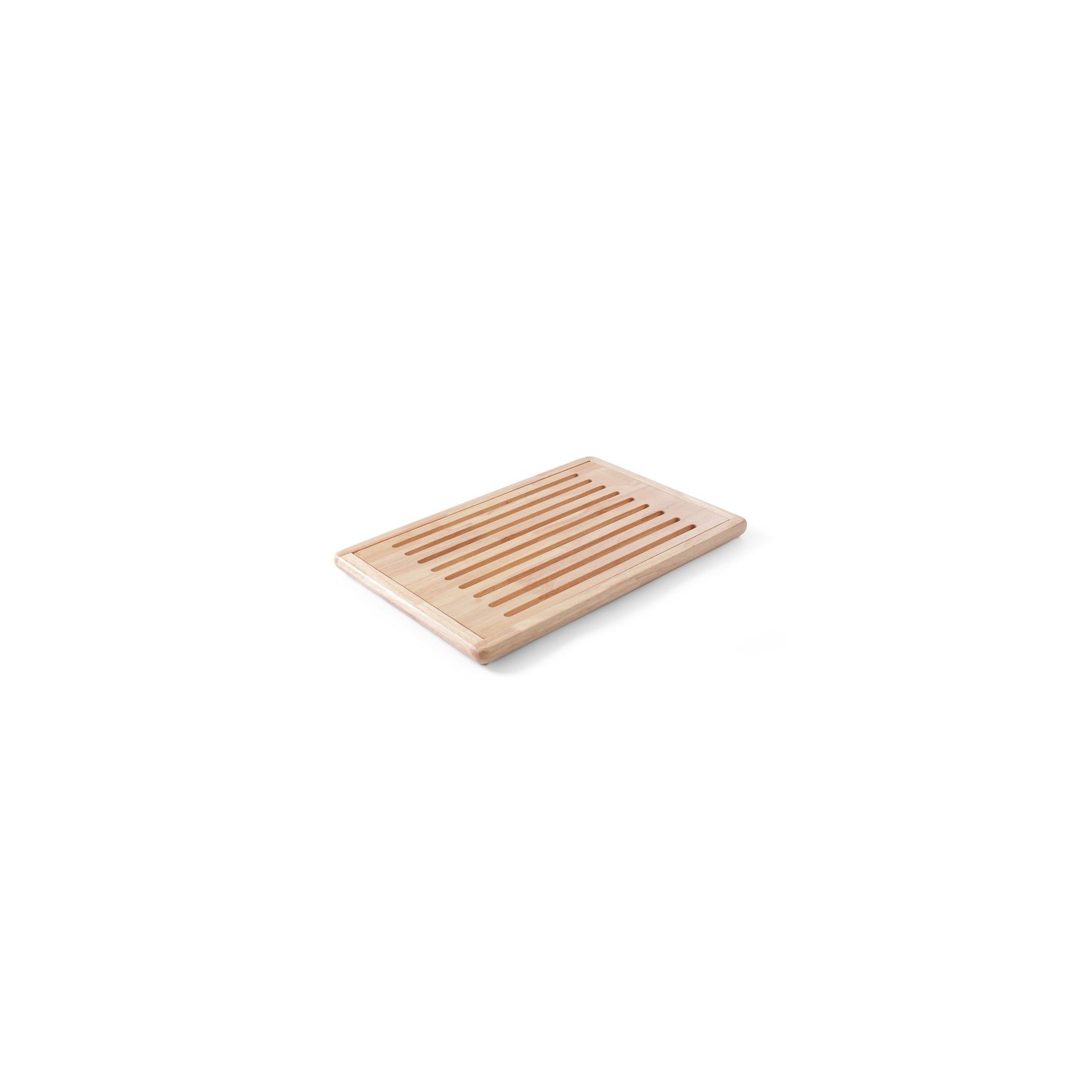 Brotschneidbrett, Holz dunkel, 475x322mm