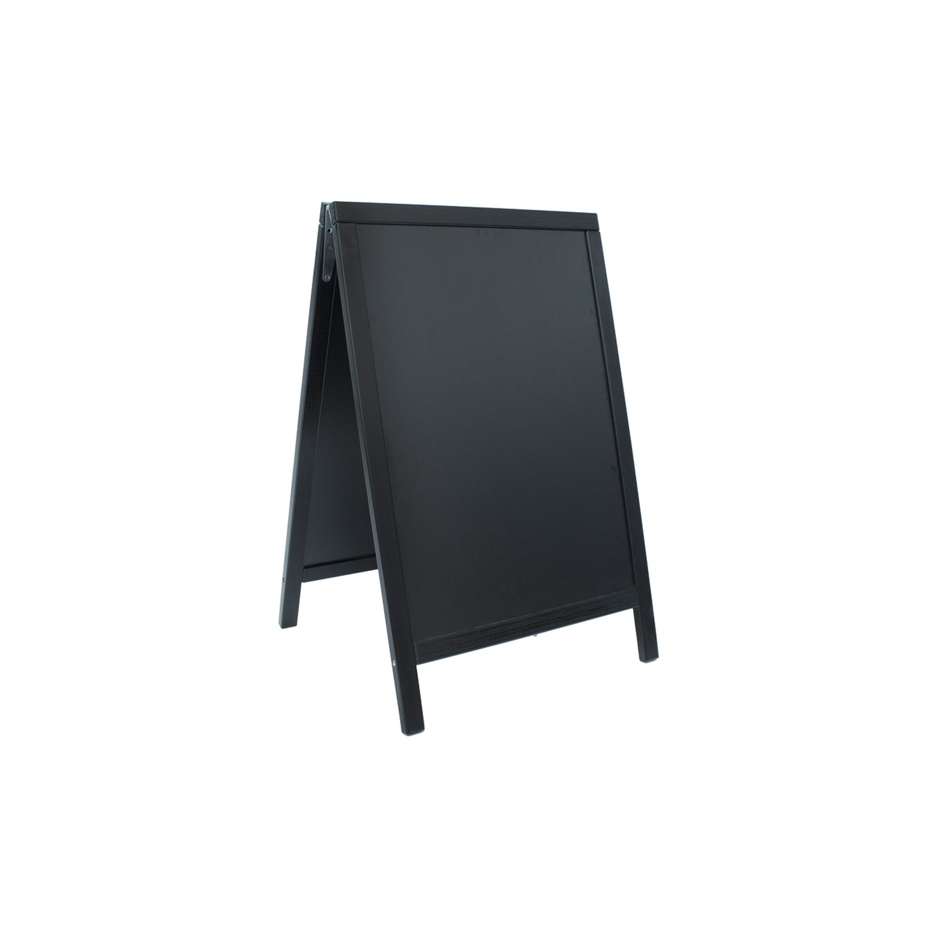 Kundenstopper mit Kreidetafel , schwarz