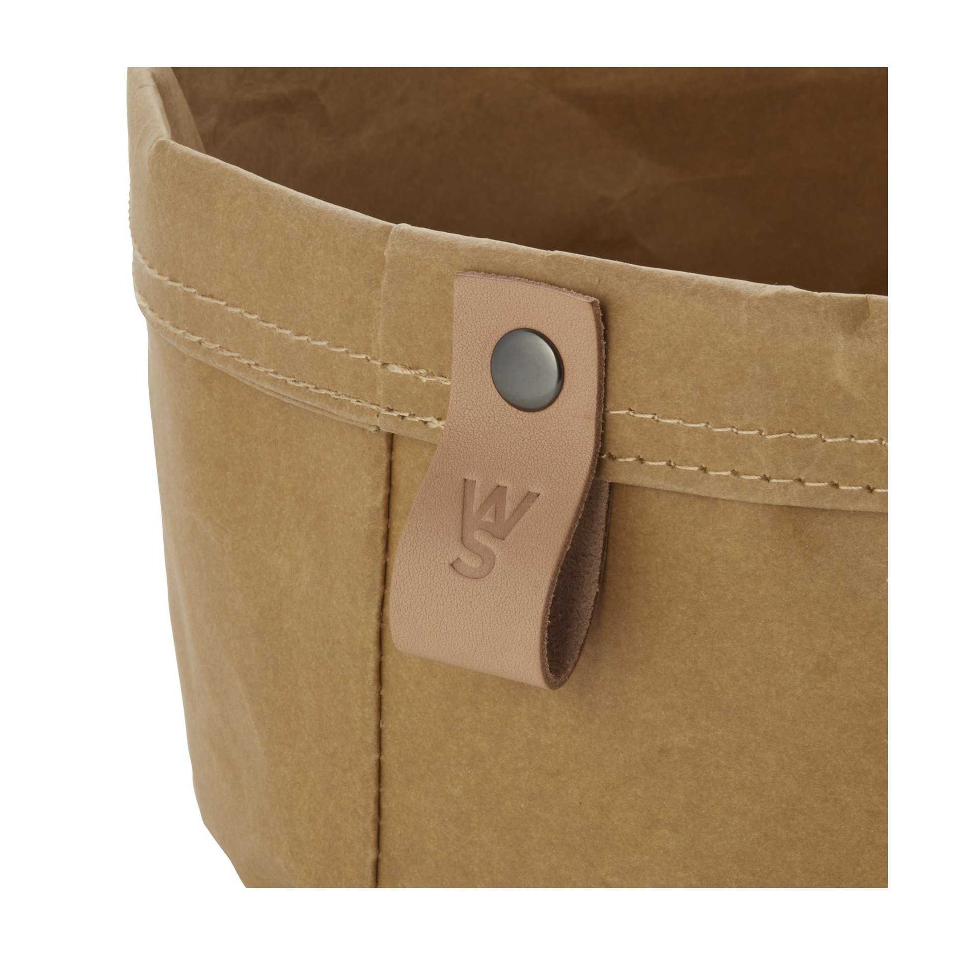 Brottasche CRAFT & CRUMBLE, Ø 17 cm, Höhe 11 cm, khaki, Kraft Paper Brottasche CRAFT & CRUMBLE, Ø 17 cm, Höhe 11 cm, khaki, Kraft Paper