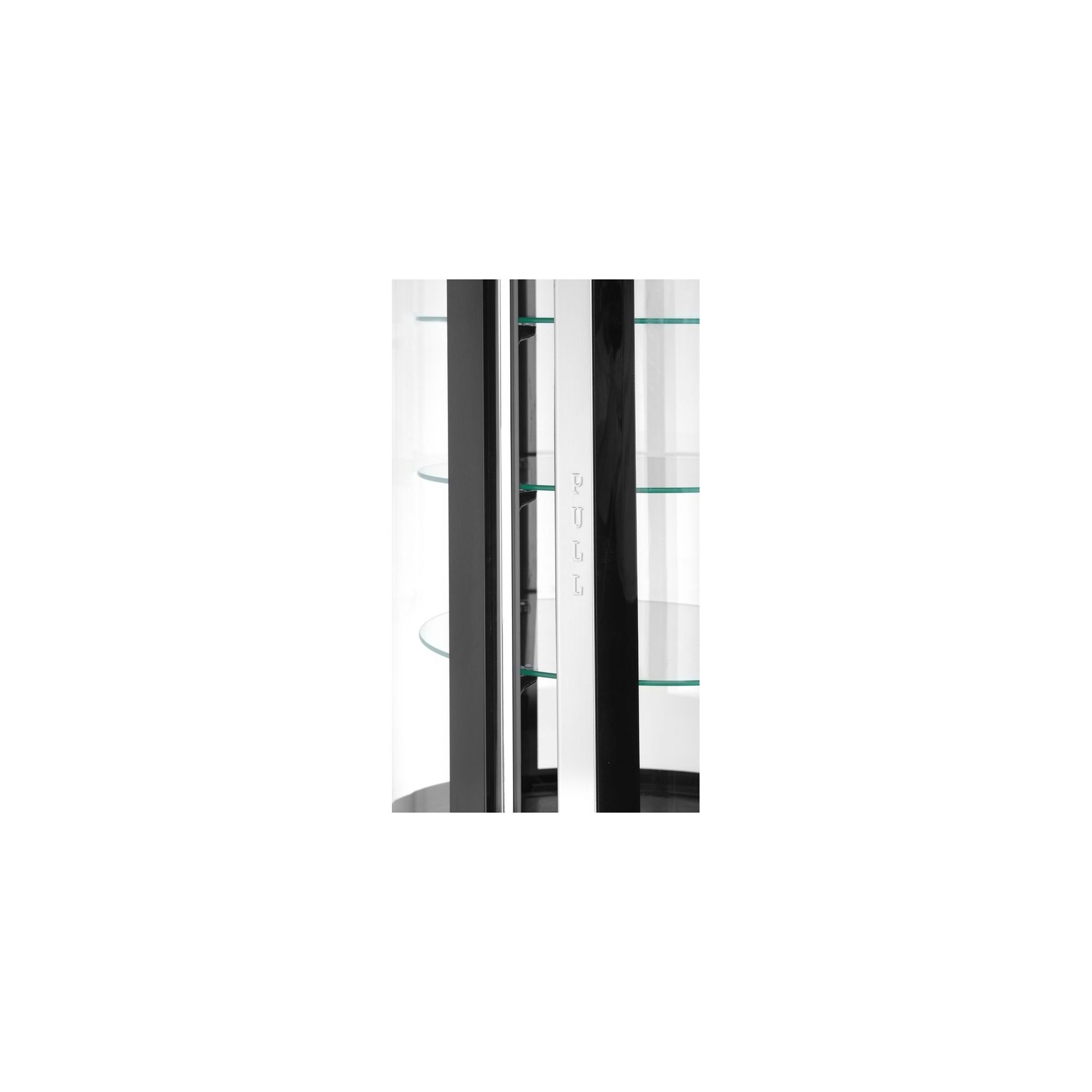 Kuchenvitrine, rund 100L, Arktic