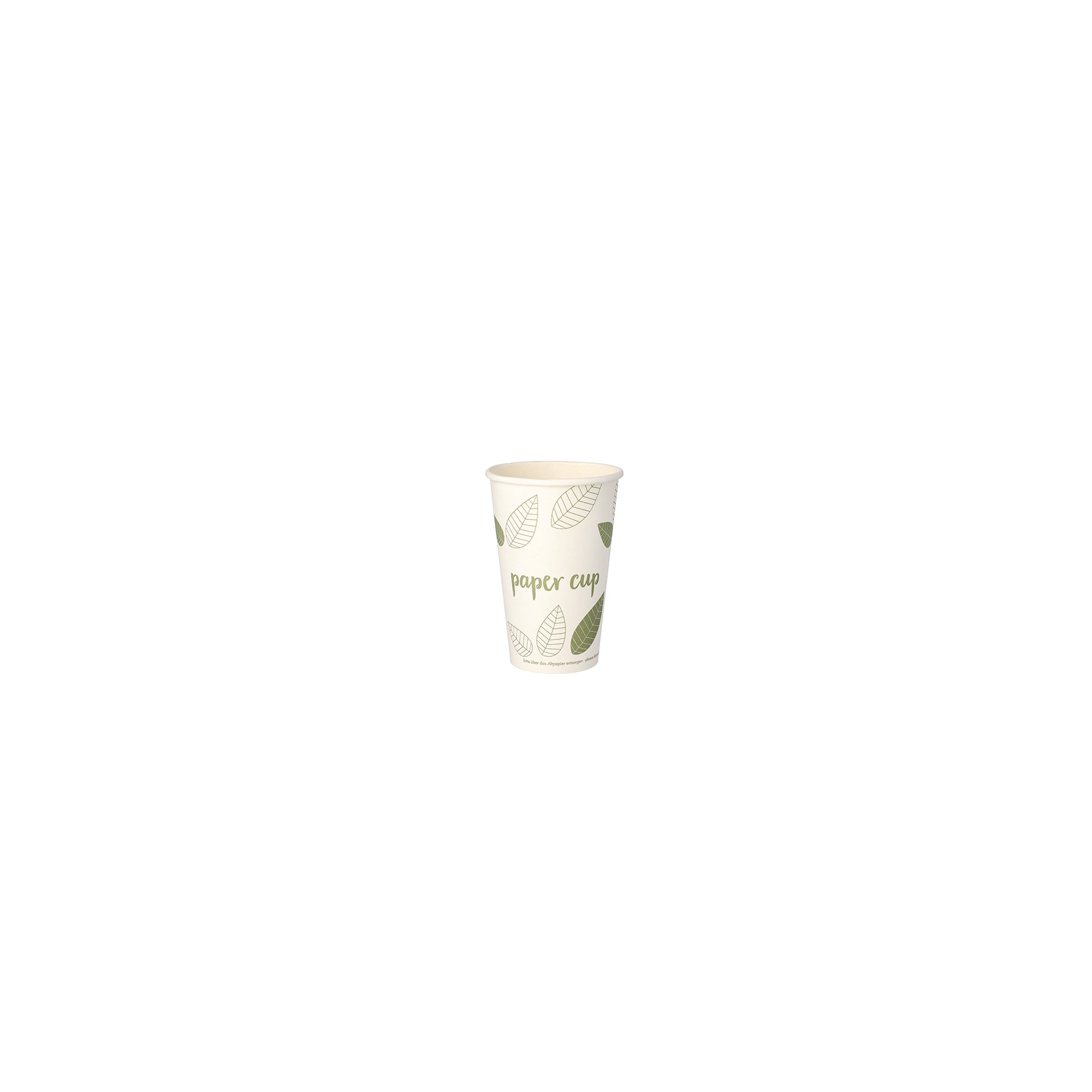 Trinkbecher, Pappe "pure" 0,3 l Ø 8 cm · 11,7 cm "ZERO" Trinkbecher, Pappe "pure" 0,3 l Ø 8 cm · 11,7 cm "ZERO"