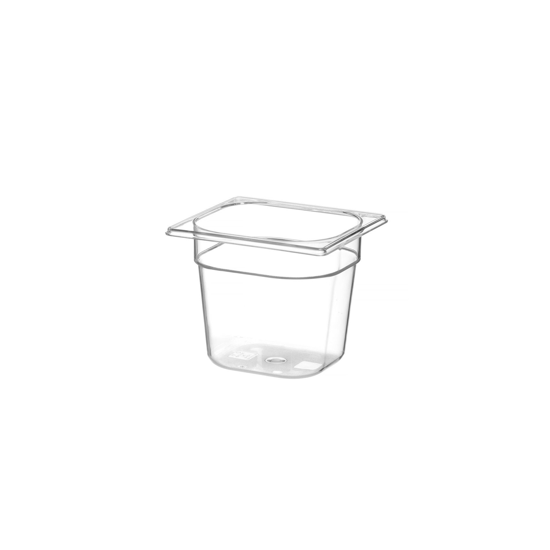 Gastronorm-Behälter 1/6, Profi Line, GN 1/6, 2,4L, Transparent, 176x162x(H)150mm Gastronorm-Behälter 1/6, Profi Line, GN 1/6, 2,4L, Transparent, 176x162x(H)150mm