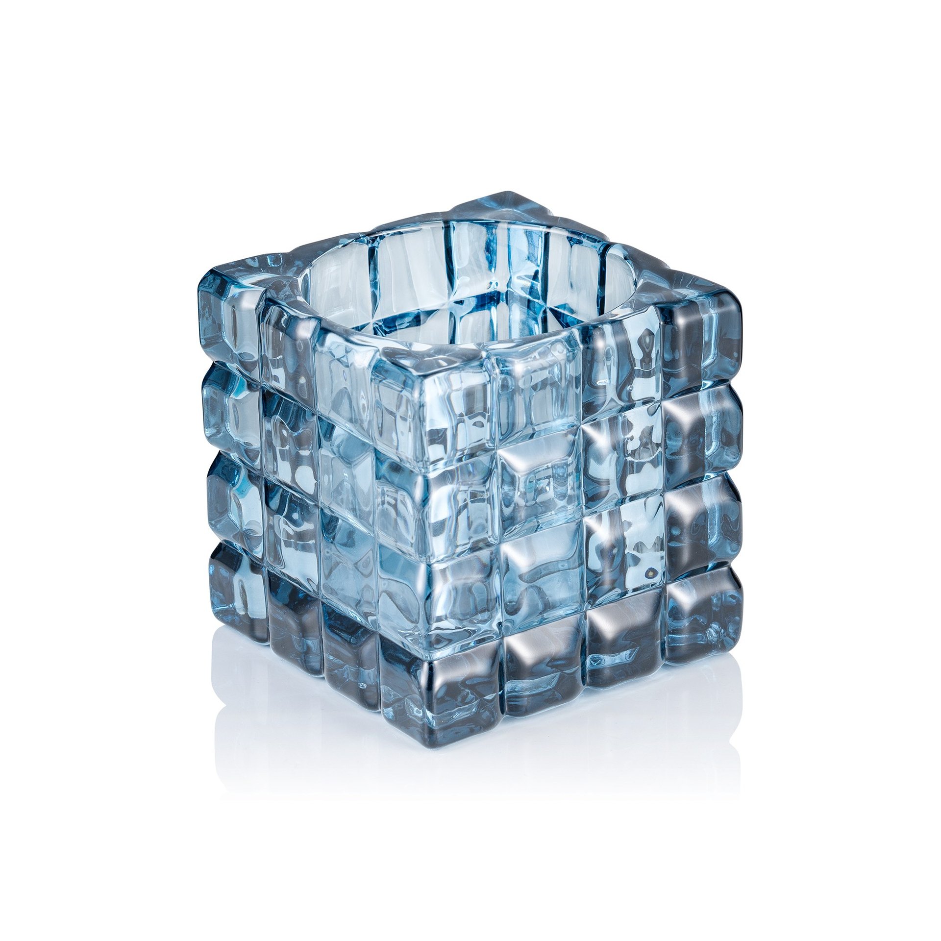 Cube Steel Blue YUYU, 9 x 9 x 9 cm Cube Steel Blue YUYU, 9 x 9 x 9 cm