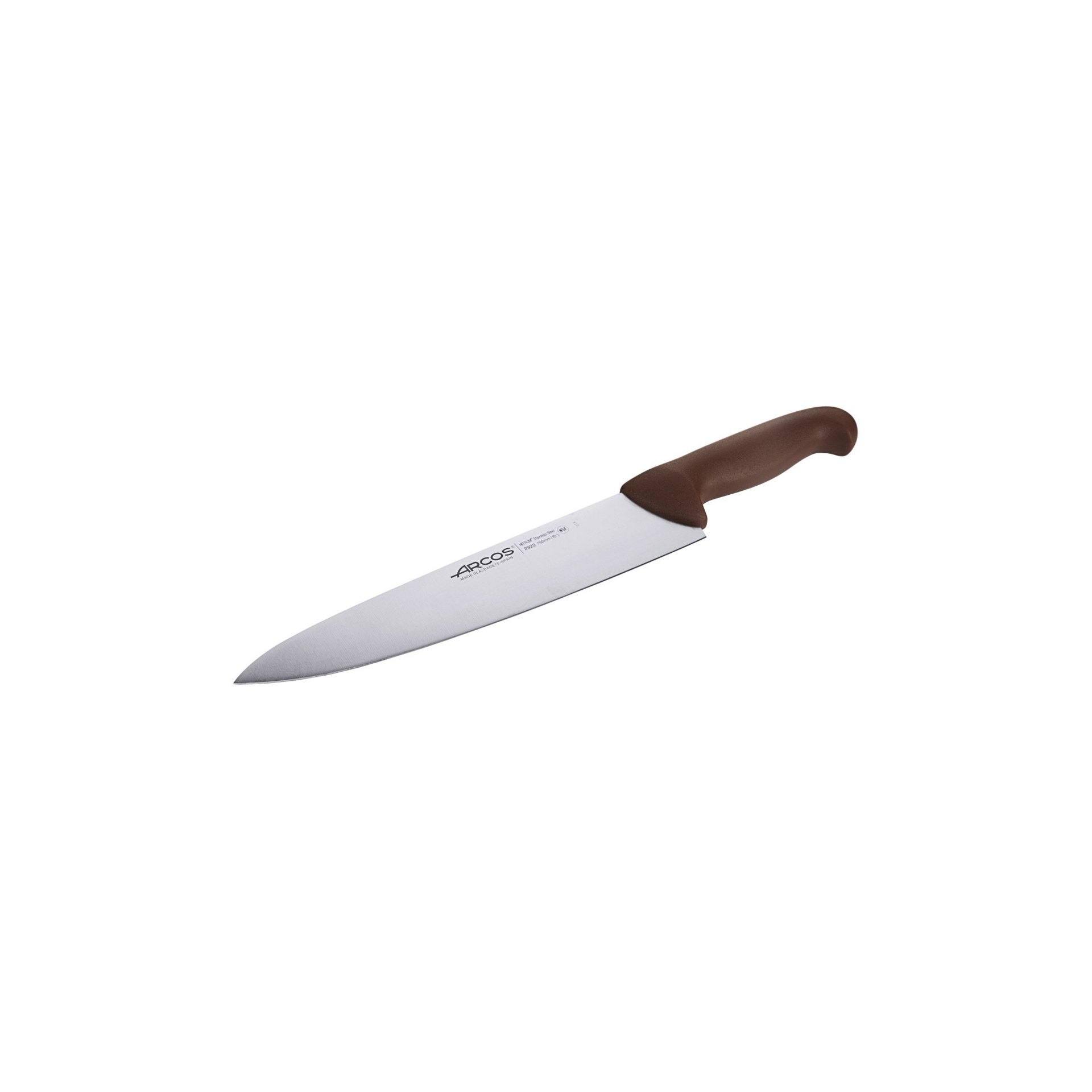 Kochmesser HACCP braun / 24 cm
