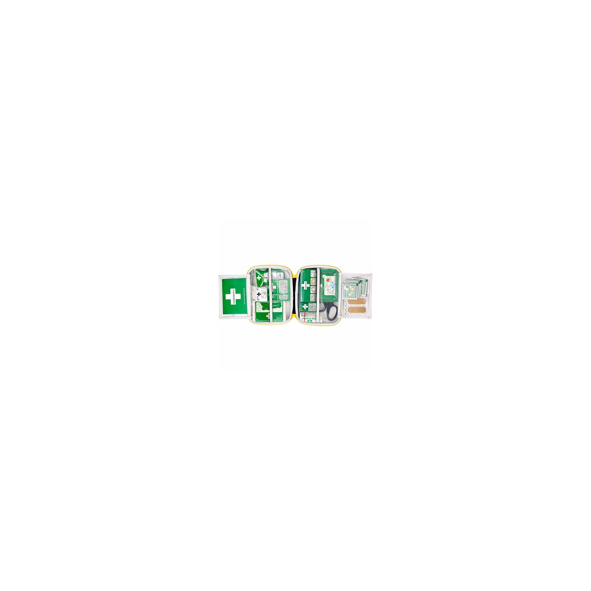 "Cederroth" First Aid Kit Medium 19 cm x 23,1 cm x 7,8 cm grün