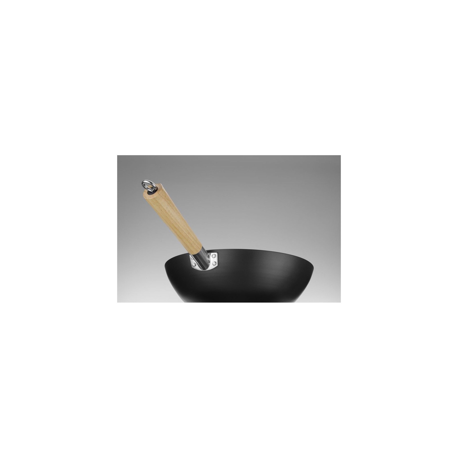 Wok mit Holzgriff, ⌀324x565mm