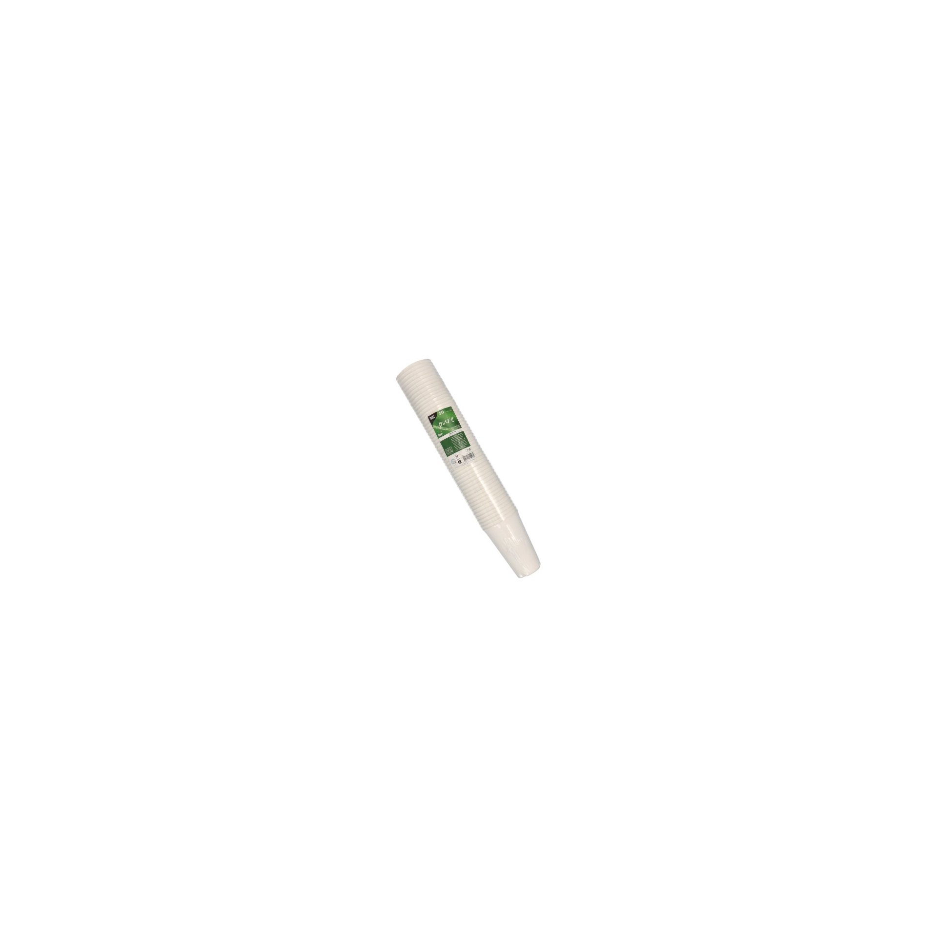 Trinkbecher Zuckerrohr "pure" 0,4 l Ø 9 cm · 13 cm weiss für Heißgetränke Trinkbecher Zuckerrohr "pure" 0,4 l Ø 9 cm · 13 cm weiss für Heißgetränke