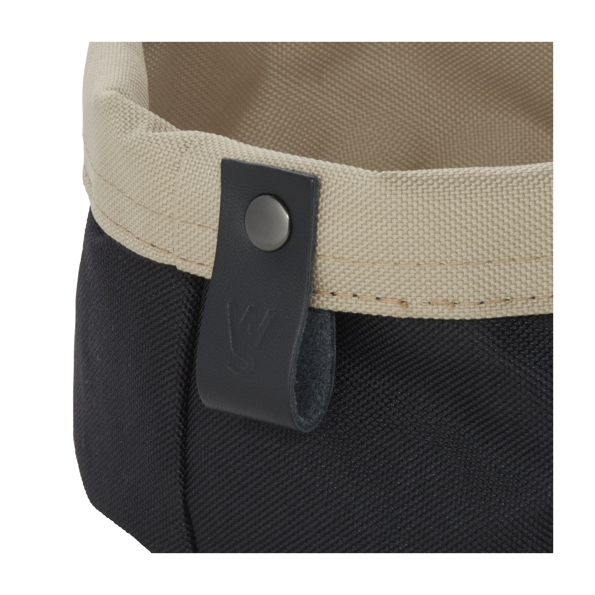 Brottasche FLIP TETRON, Ø 17 cm, Höhe 11 cm, light grey/light khaki, Tetron Brottasche FLIP TETRON, Ø 17 cm, Höhe 11 cm, light grey/light khaki, Tetron