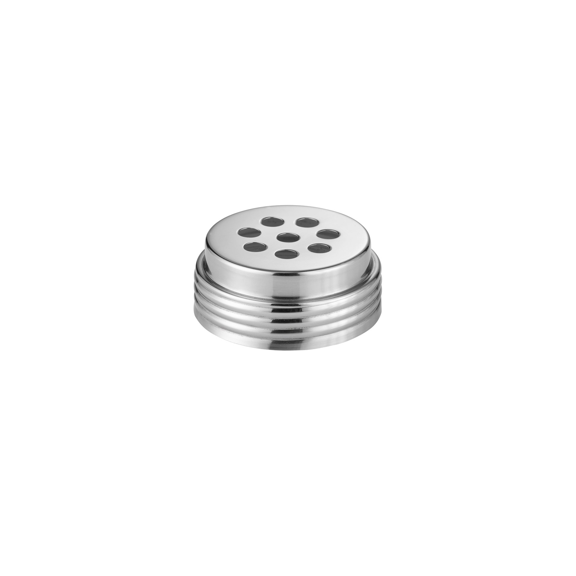 Streuer, Ø 7 cm, Höhe 11,5 cm, 8 mm Perforierung, Glas Streuer, Ø 7 cm, Höhe 11,5 cm, 8 mm Perforierung, Glas