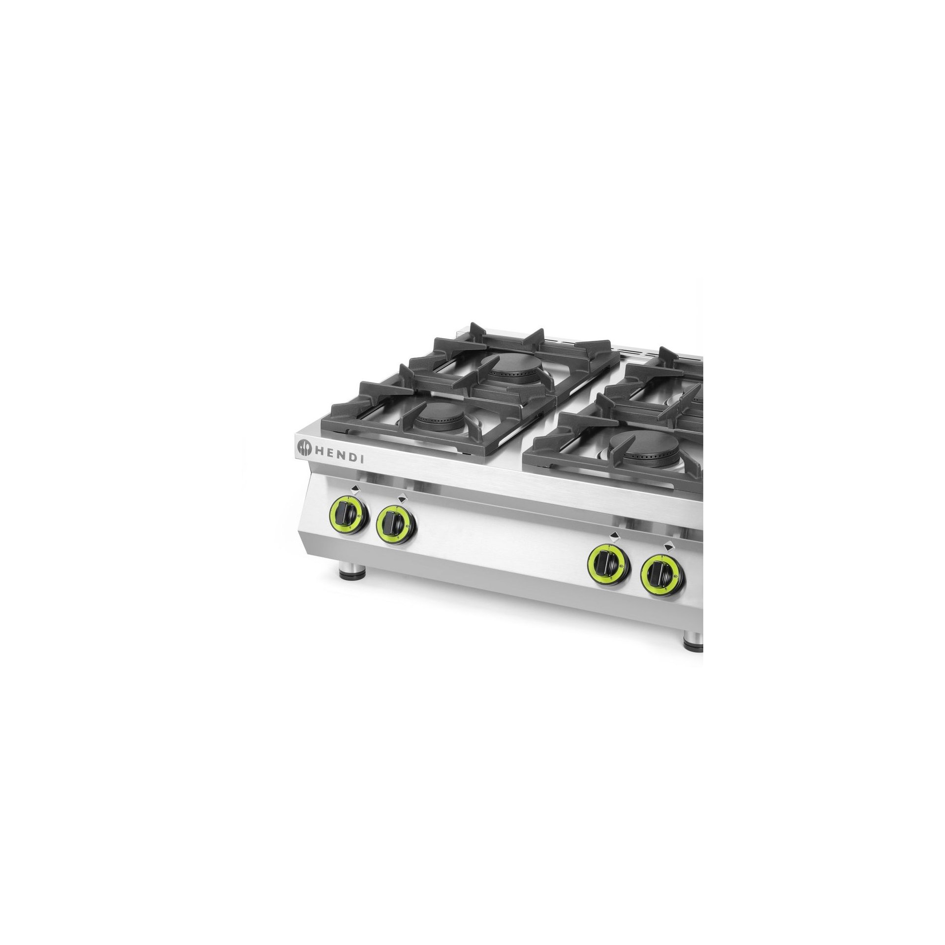 Gasherd Kitchen Line - 4 Kochfelder, Table-Top, Kitchen Line, 19kW, 800x700x(H)310mm