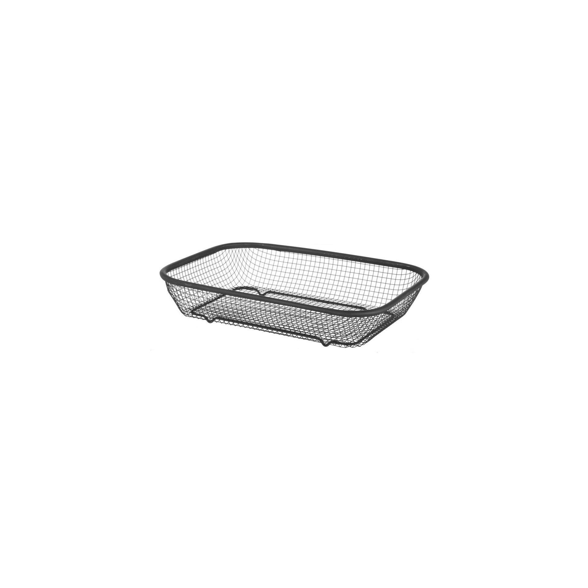 Servierkorb, schwarz, 295x220x(H)60mm Servierkorb, schwarz, 295x220x(H)60mm