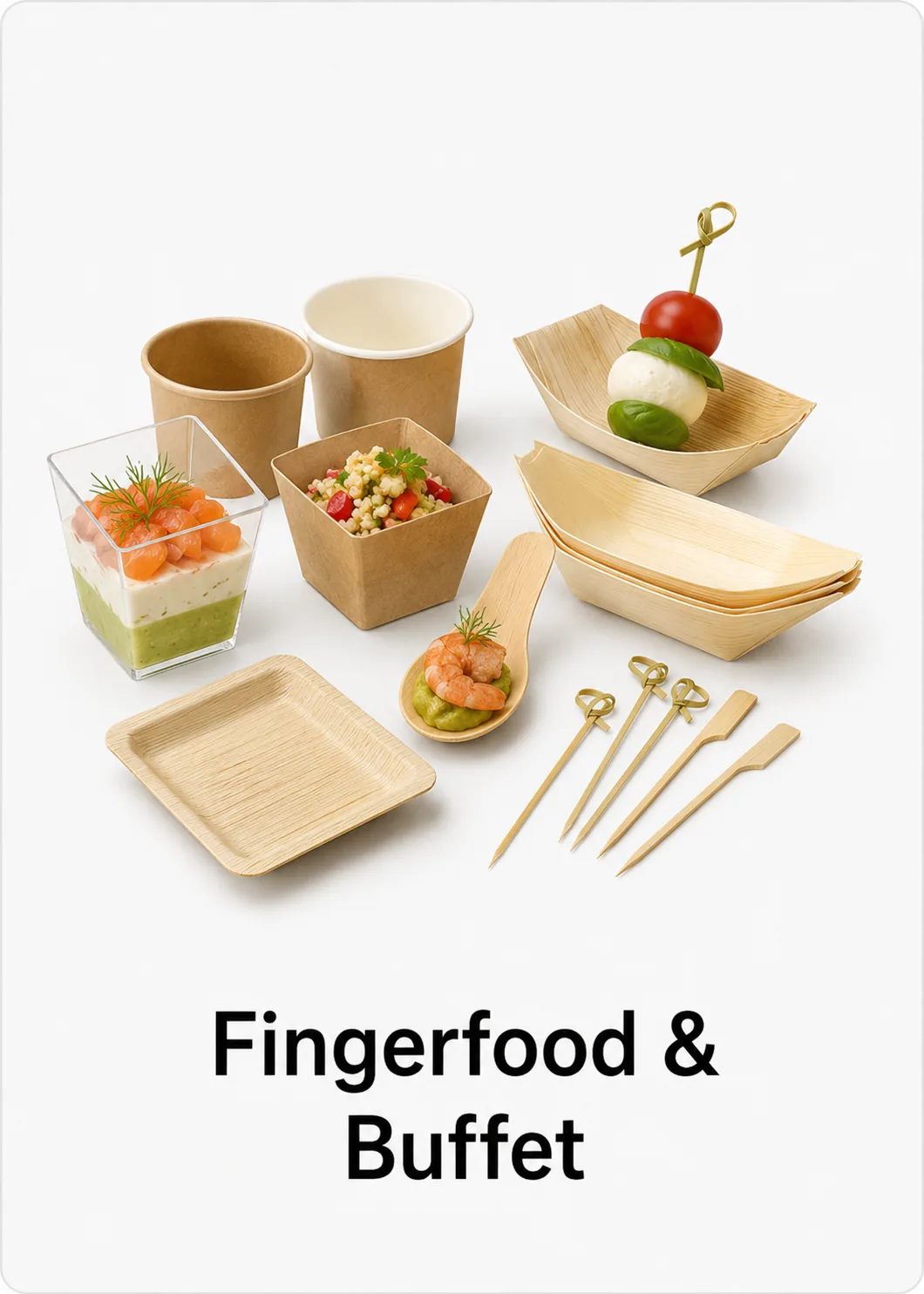 PAPSTAR Fingerfood und Buffetbedarf für Catering, Events und Gastronomie