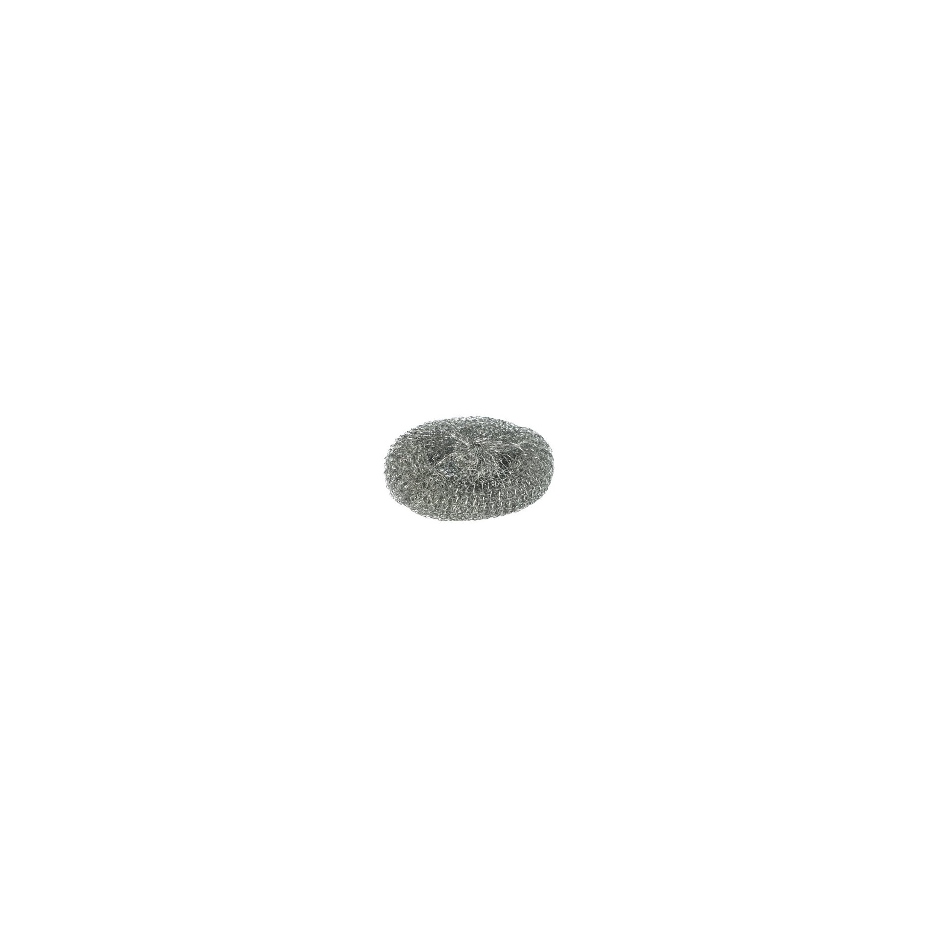 Topfreiniger, Draht rund Ø 12 cm · 3 cm silber , kratzend