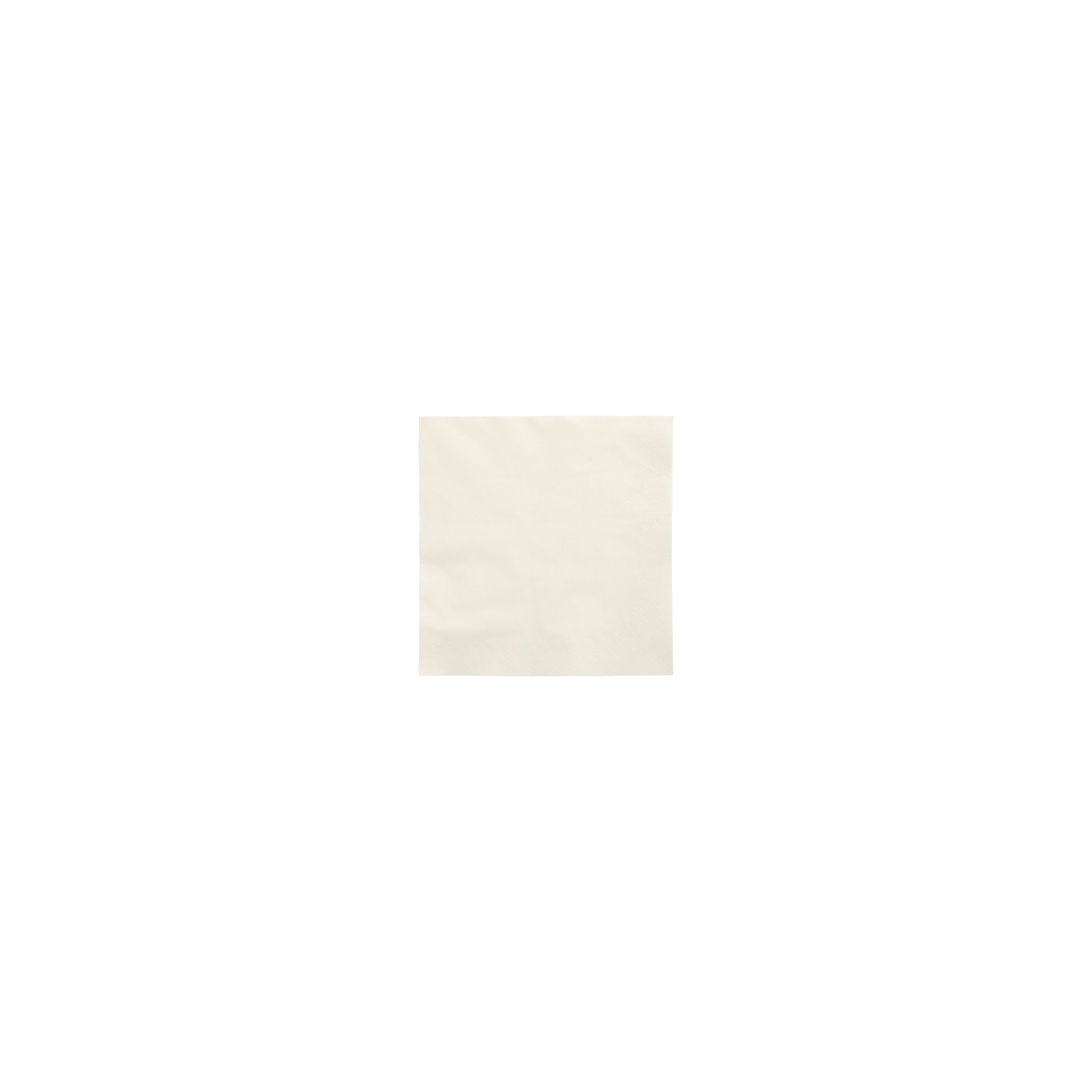 Servietten, 3-lagig 1/4-Falz 40 cm x 40 cm creme