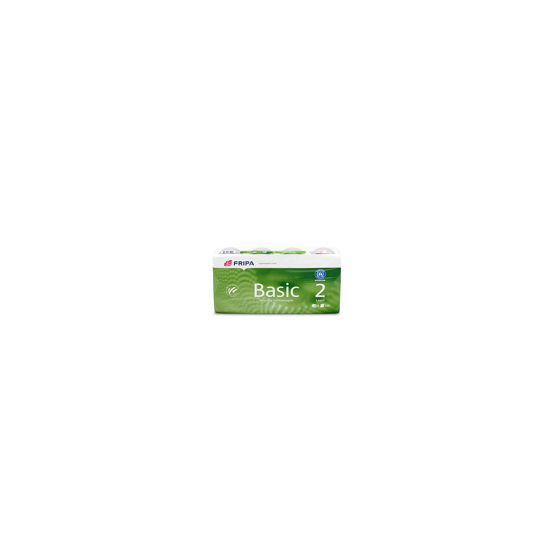 Rollen Toilettenpapier, 2-lagiges Tissue Ø 12 cm · 11,5 cm x 9,8 cm weiss "Basic" 400 Blatt Rollen Toilettenpapier, 2-lagiges Tissue Ø 12 cm · 11,5 cm x 9,8 cm weiss "Basic" 400 Blatt