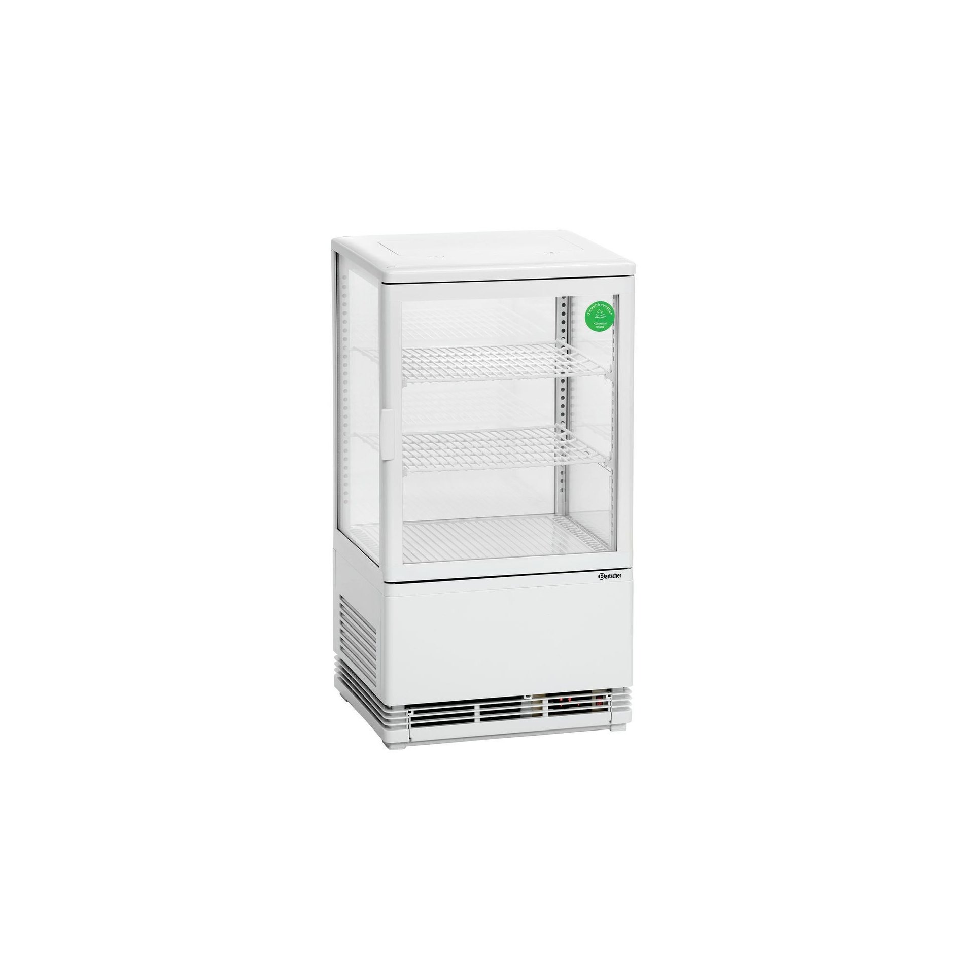 Mini Kühlvitrine 58L, weiß Mini Kühlvitrine 58L, weiß
